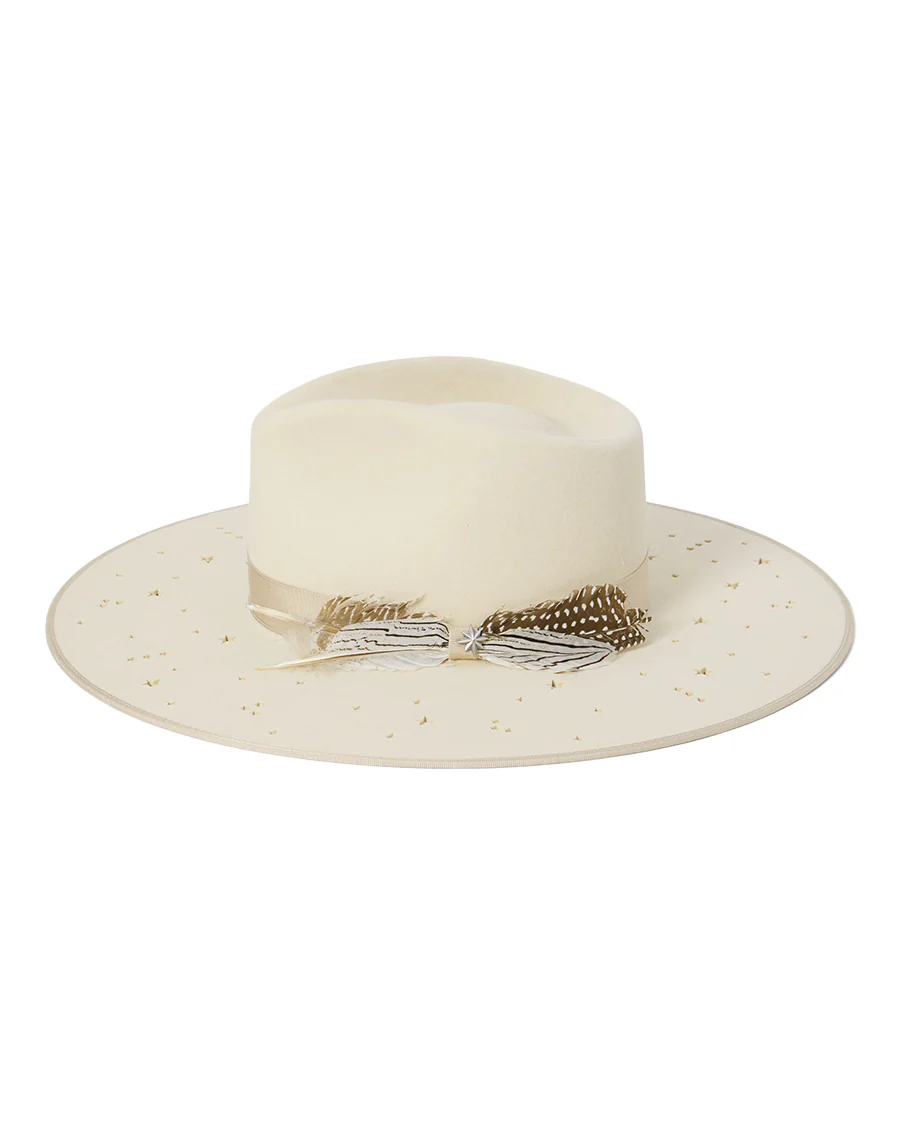 Women's Night Sky Wool Fedora - XWNGSKS1040-74 - Image 3
