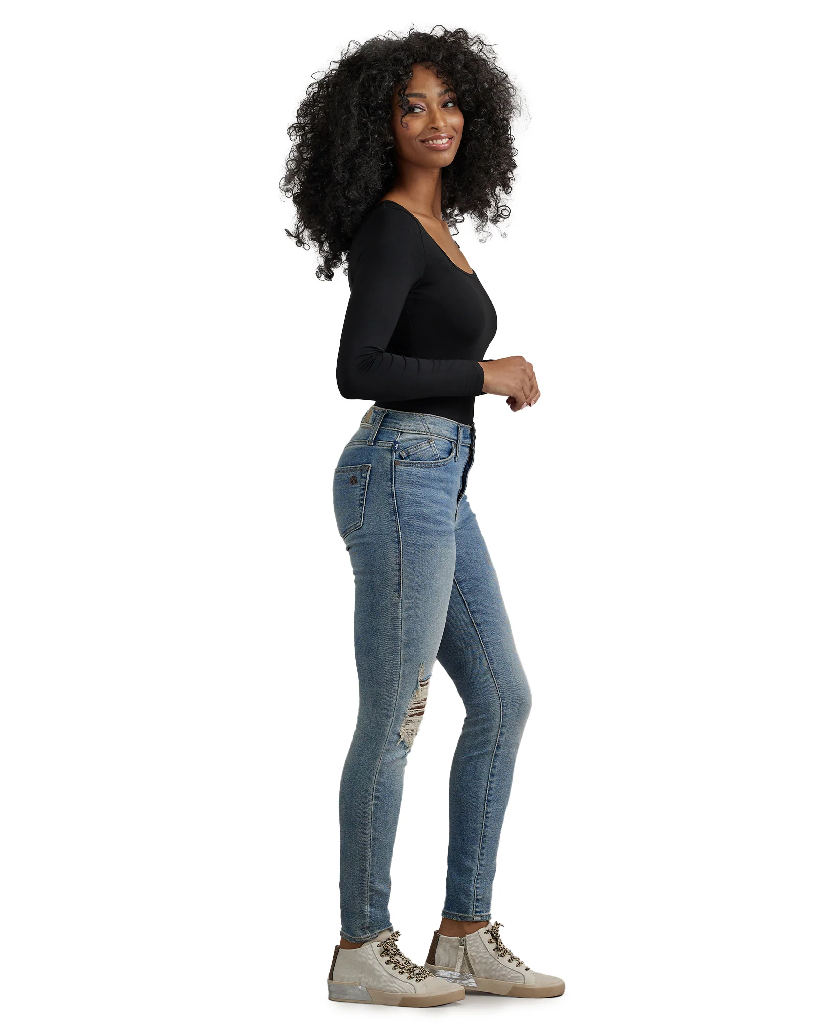 Women's High Roller Skinny Jeans - Image 3