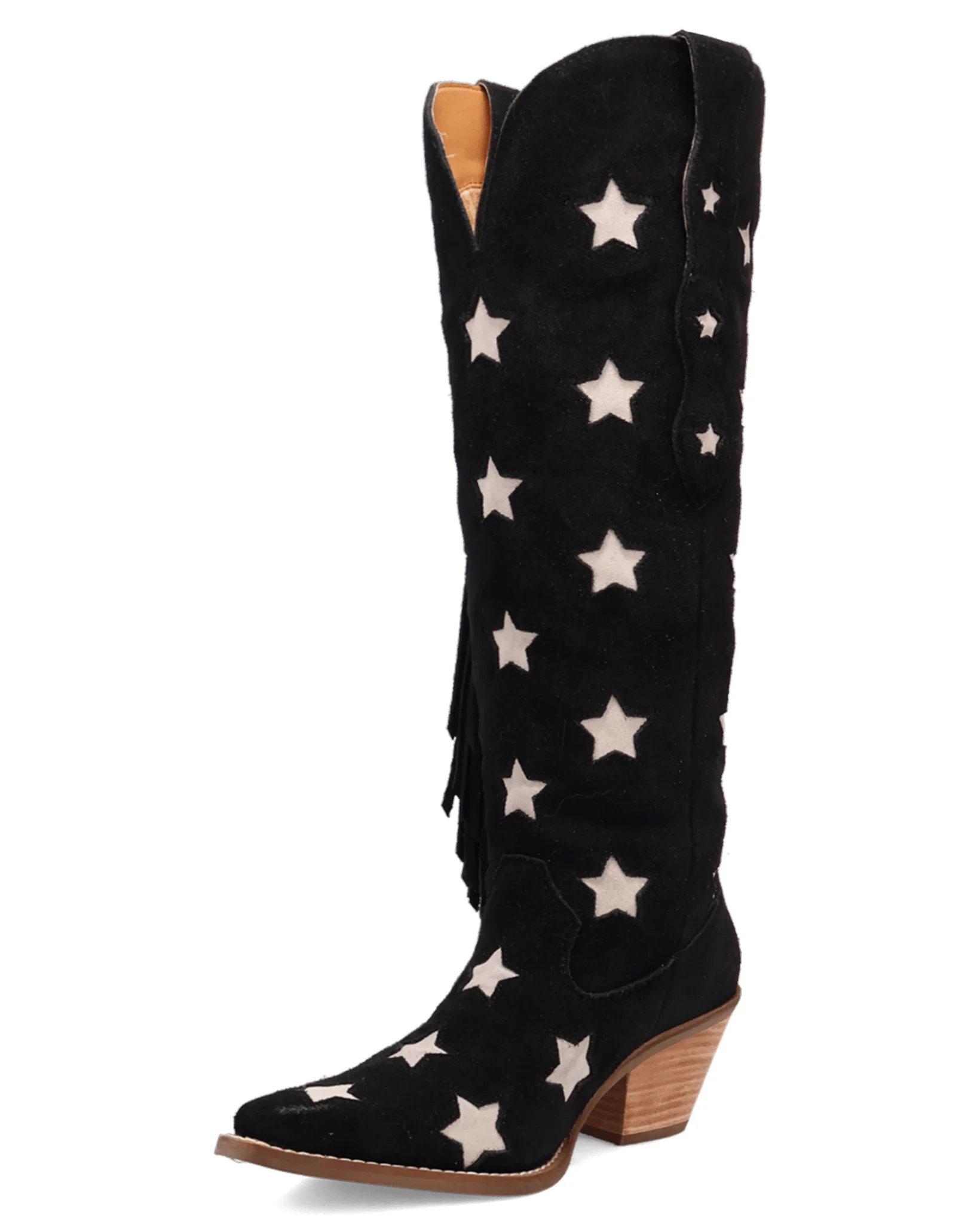 Women's Super Star Suede Western Boots - Image 8