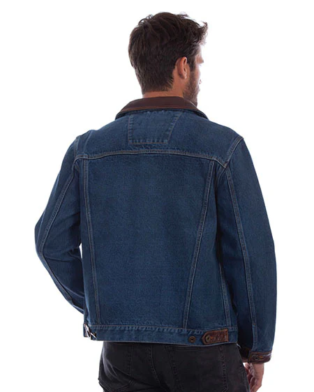 Men's Embellished Jean Jacket - Image 2