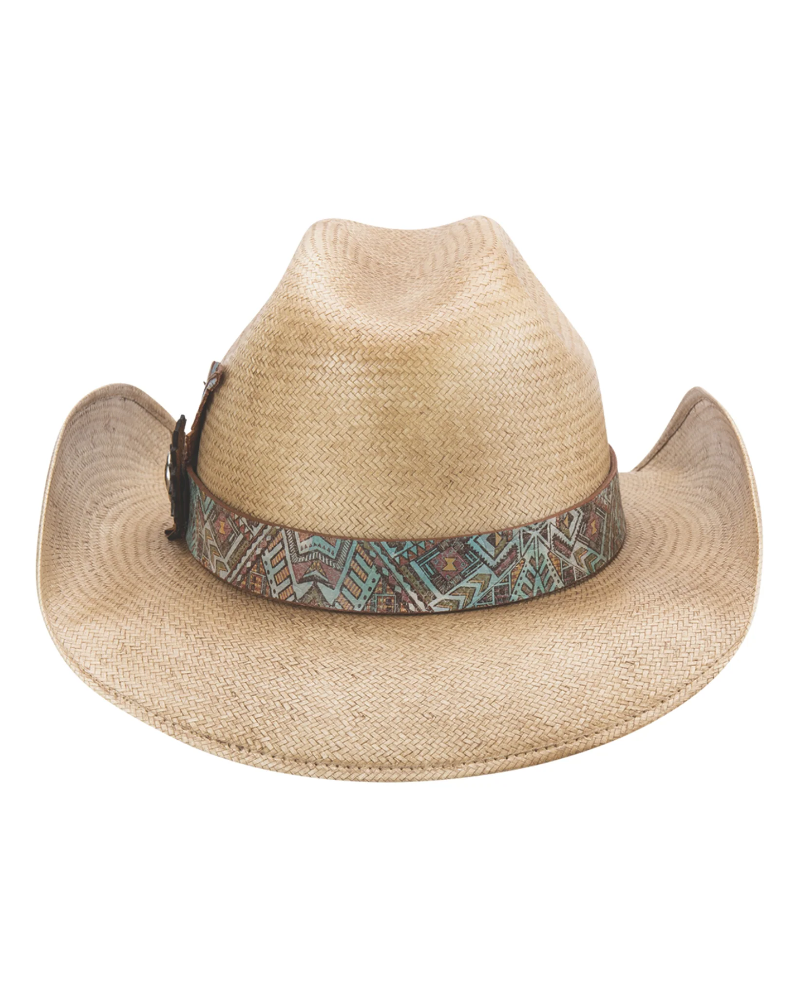 Southwest Love Pecan Straw Hat - Image 2