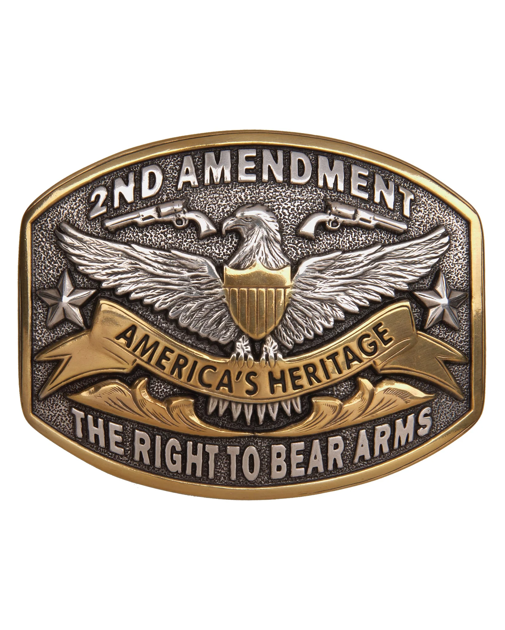 2nd Amendment The Right to Bear Arms Belt Buckle