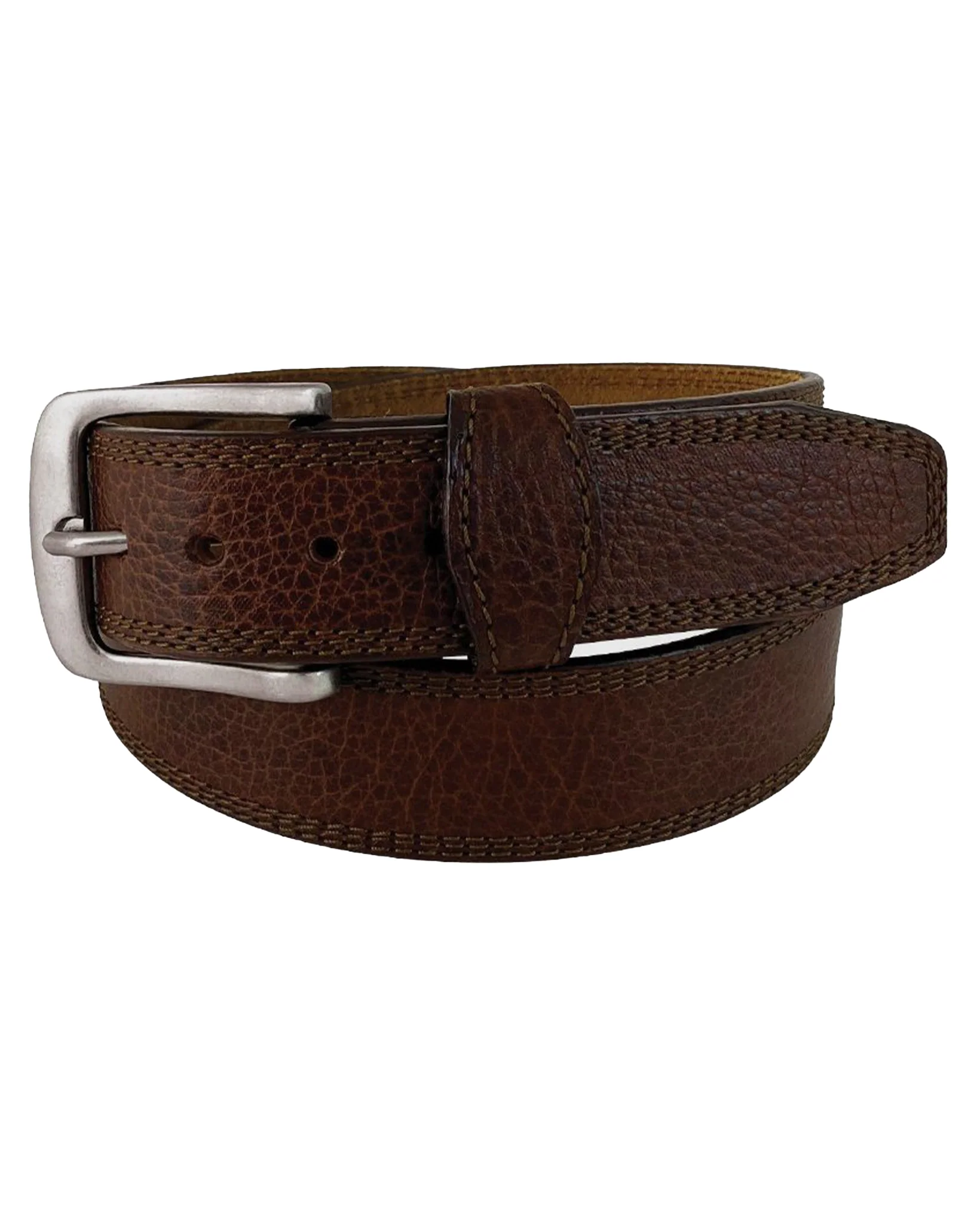 American Bison Leather Belt