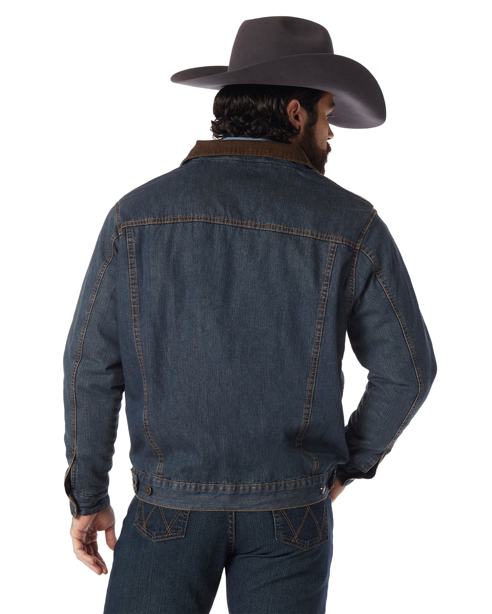 Men's Blanket Lined Denim Jacket - Image 2