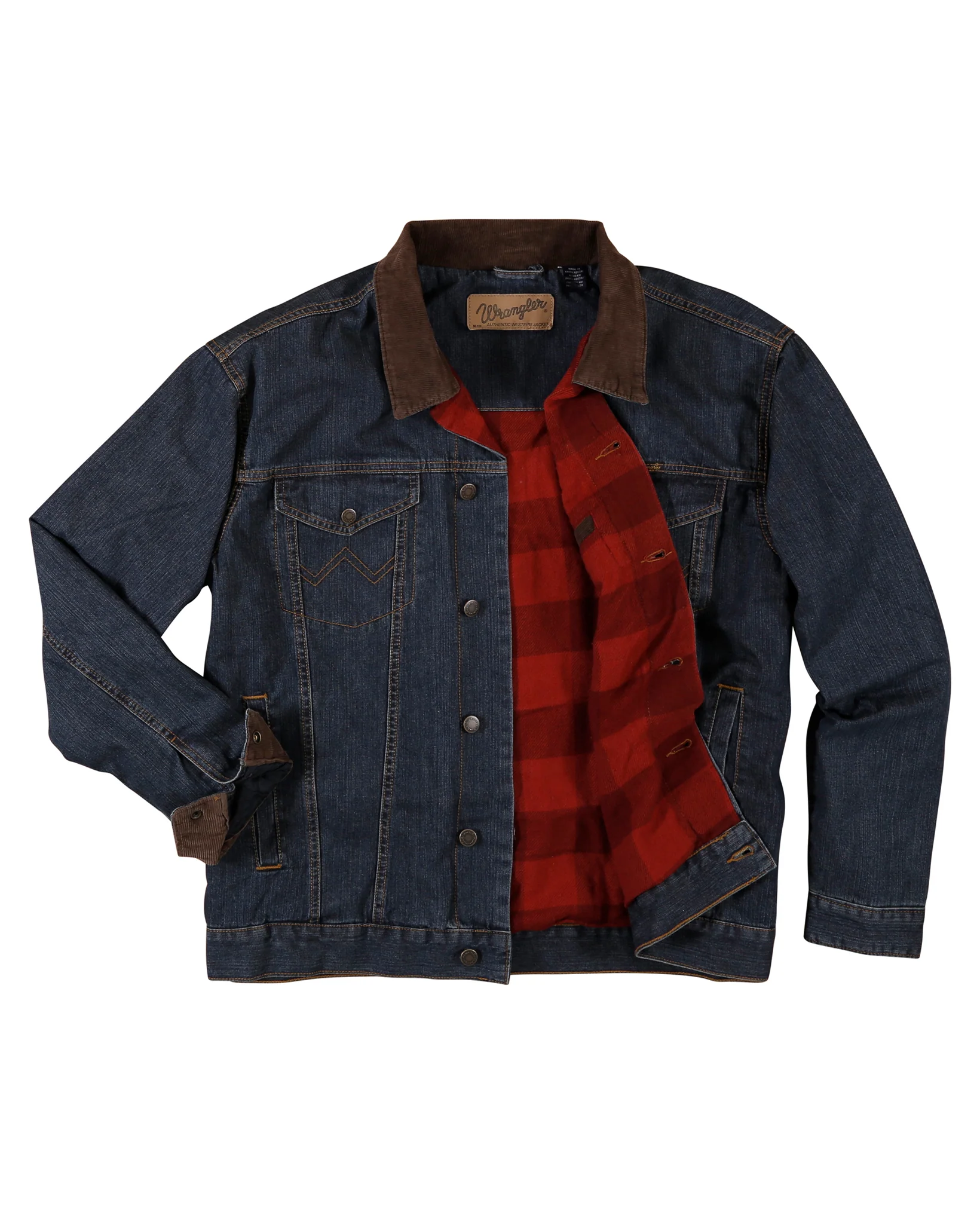 Men's Blanket Lined Denim Jacket - Image 5