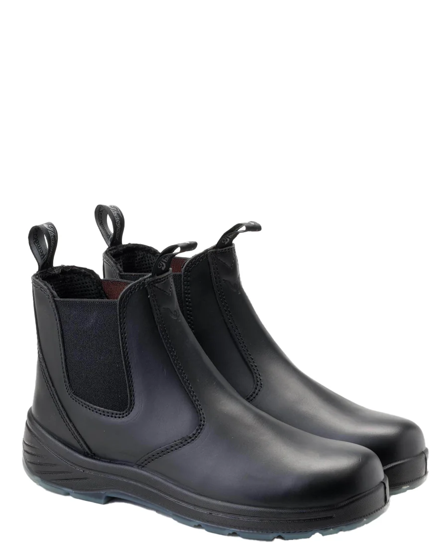 Men's 6" Quick Release Station Safety Toe Translucent Bottom  Work Boots - Image 3