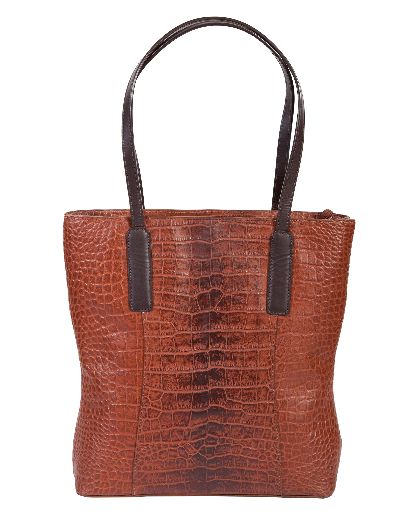 Crocodile Print Handbag