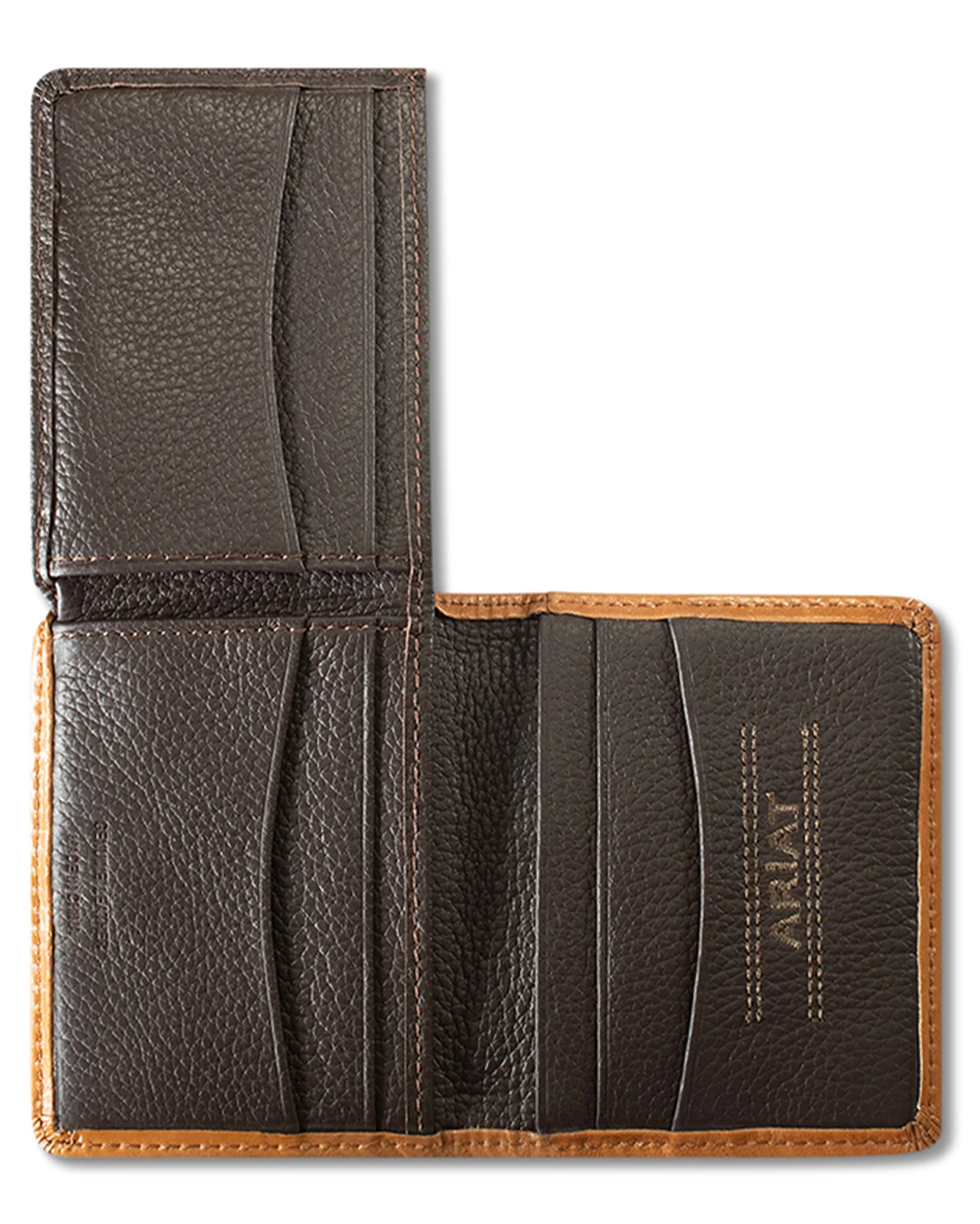 Men's Basket Weave Bifold Wallet - Image 2