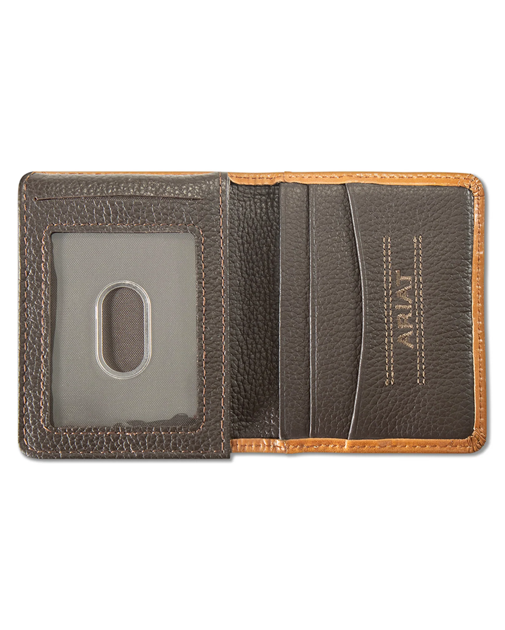 Men's Basket Weave Bifold Wallet - Image 3