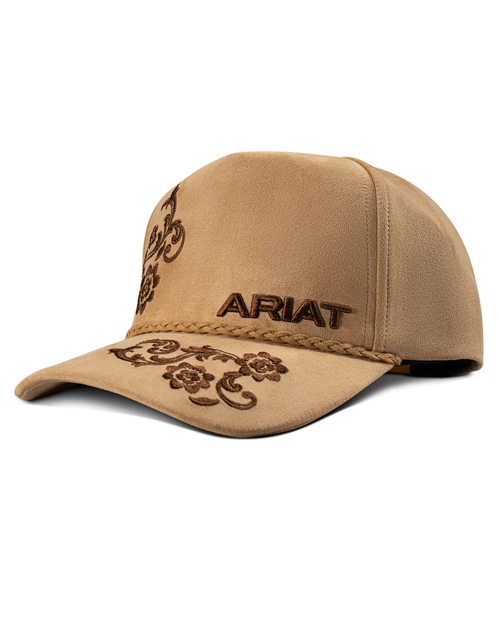Women's Embroidered Paisley Cap