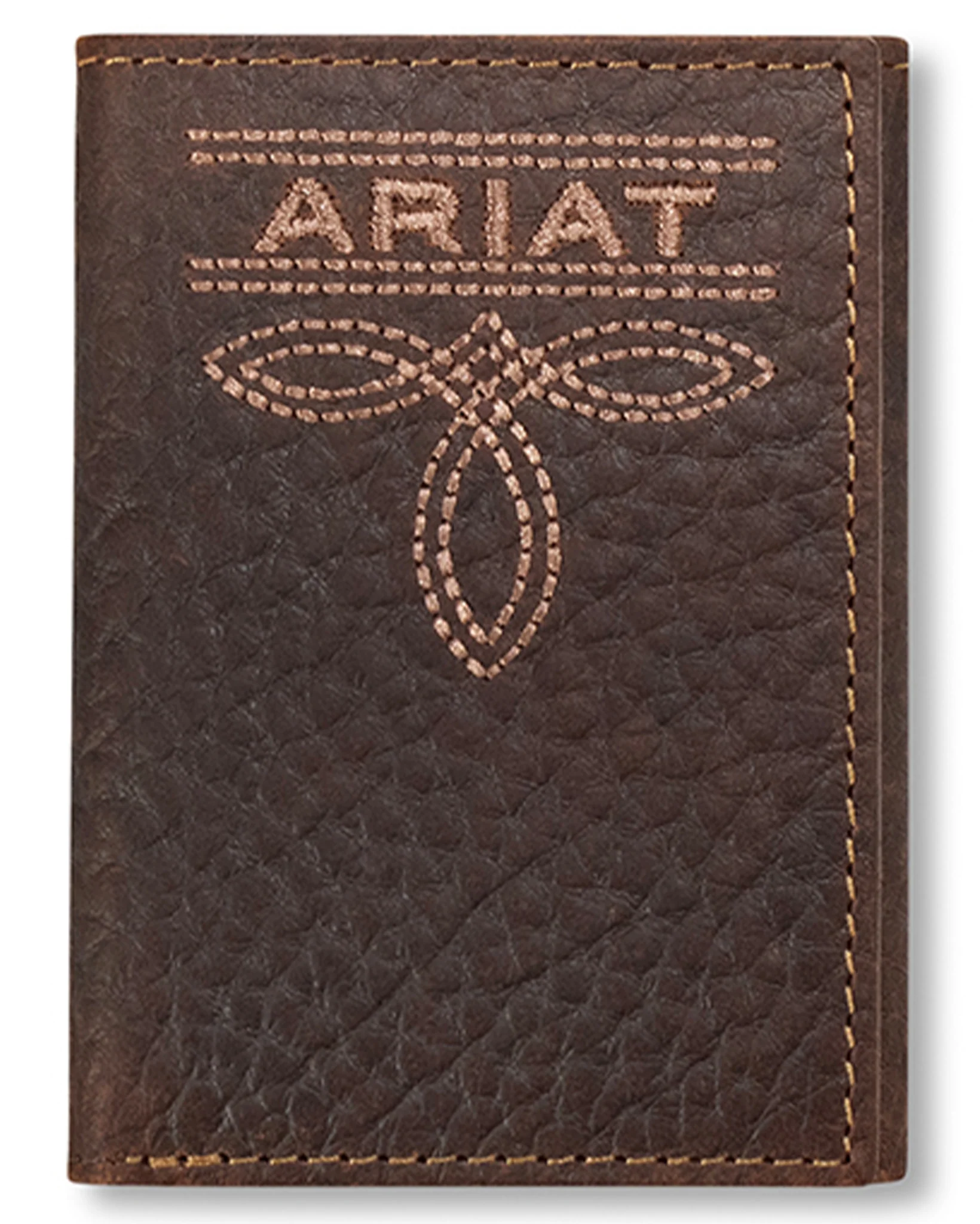 Men's Stitched Rodeo Trifold Wallet