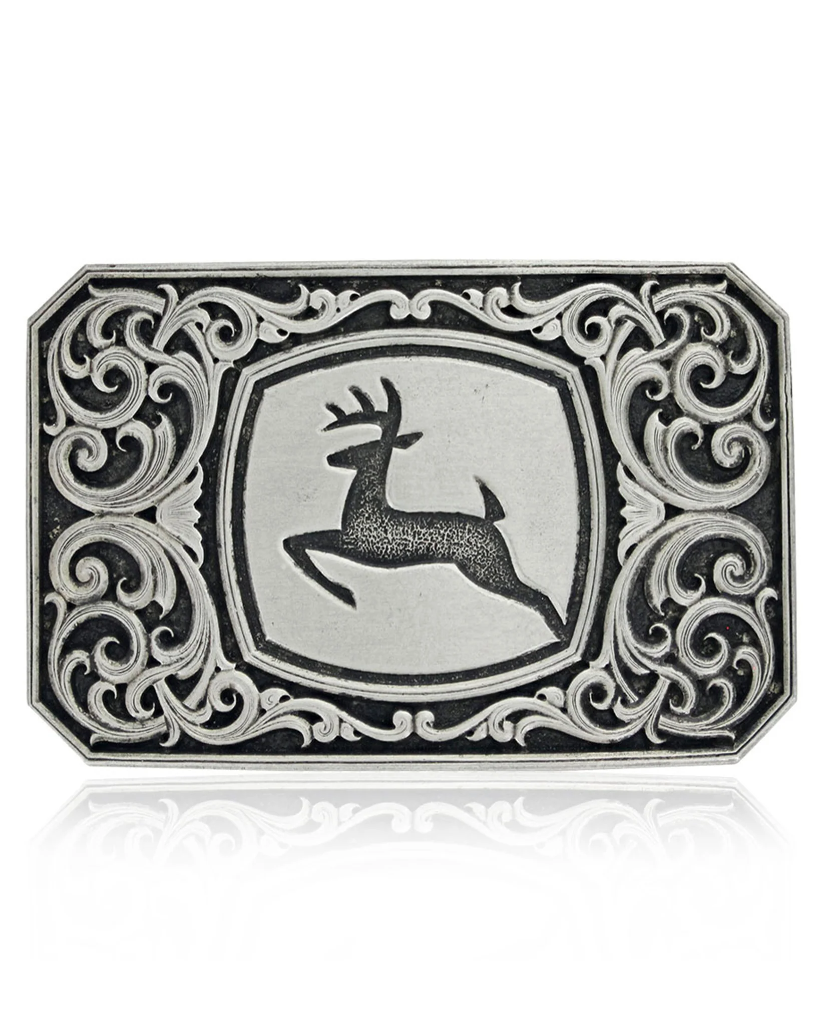 John Deere Filigree Buckle