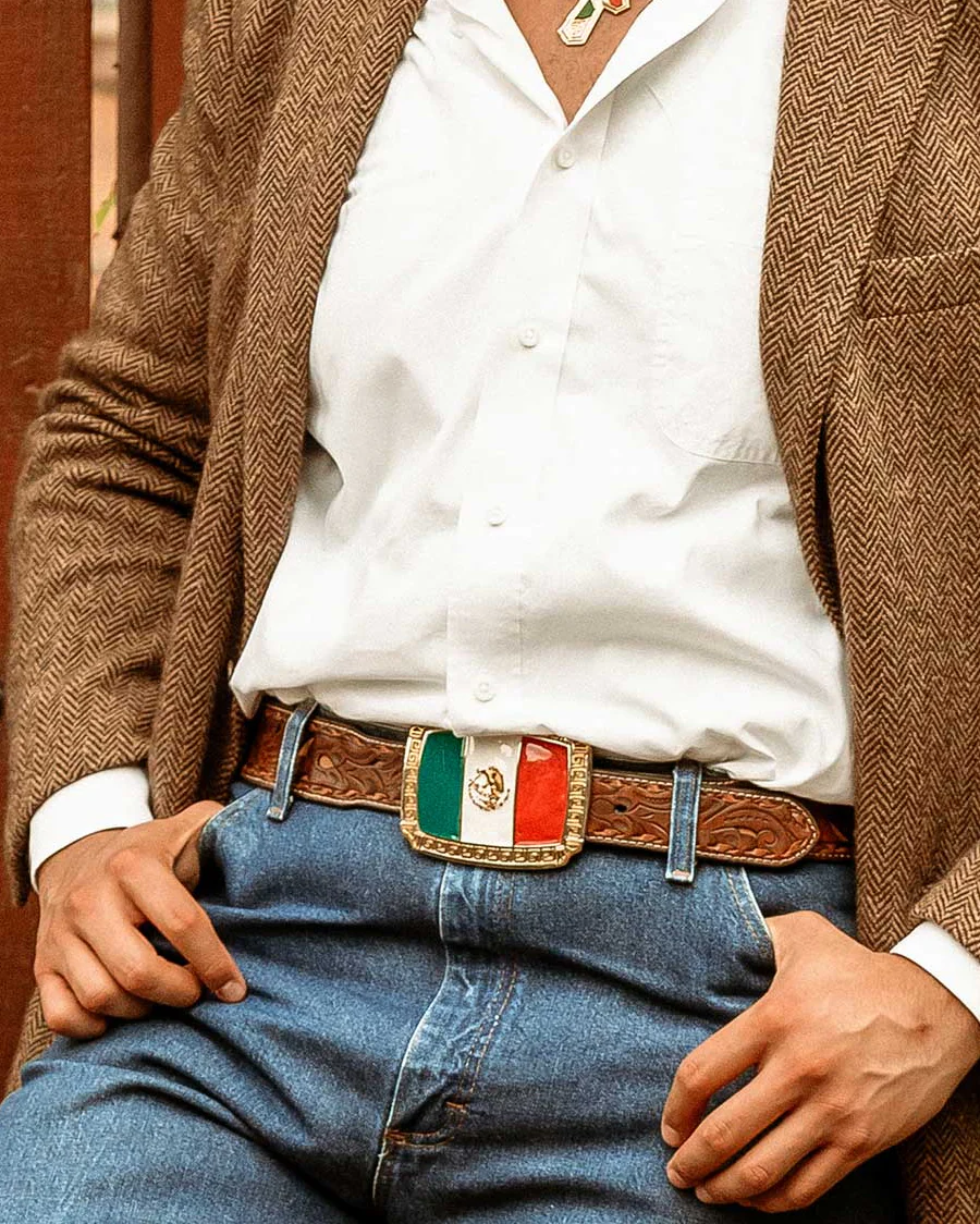 Pride of Mexico Attitude Buckle - Image 3