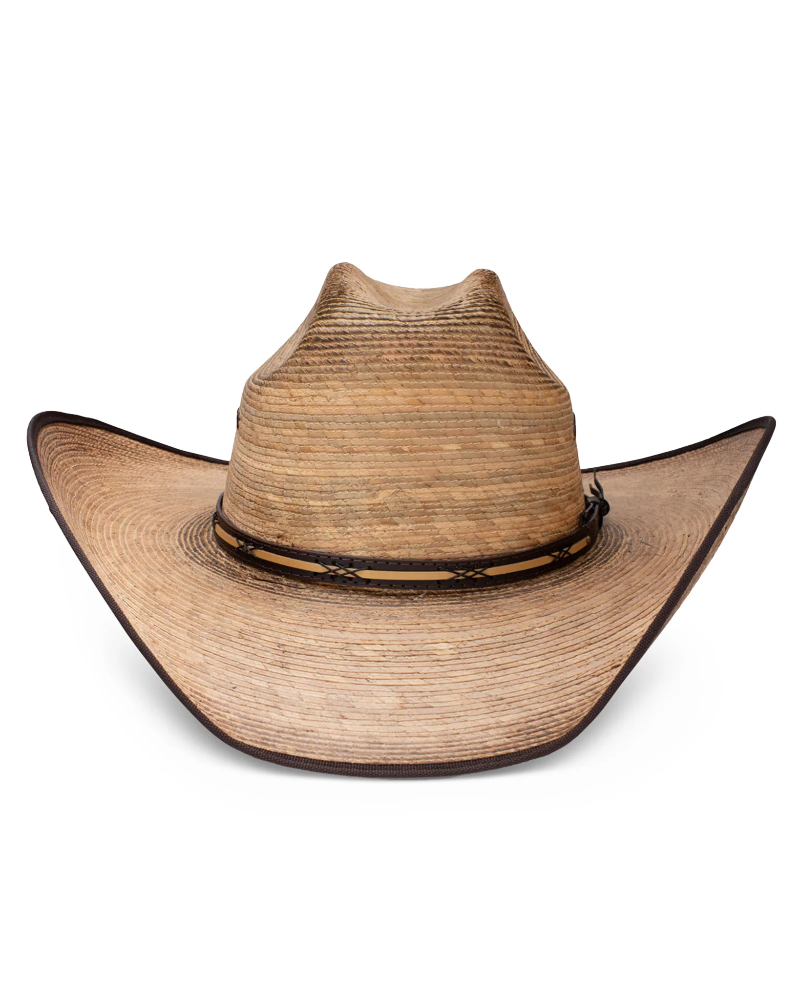 Amarillo Sky Palm Straw Western Hat - Image 2