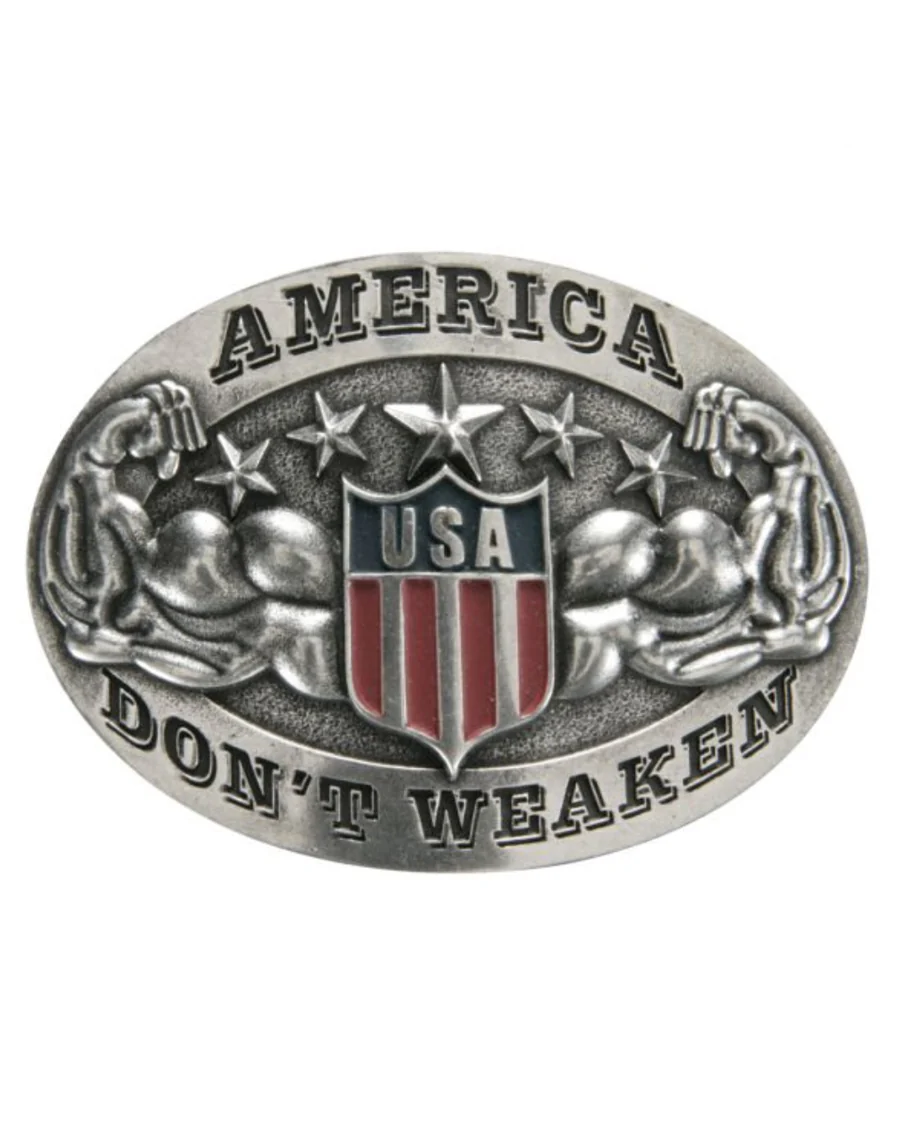America, Don't Weaken Belt Buckle