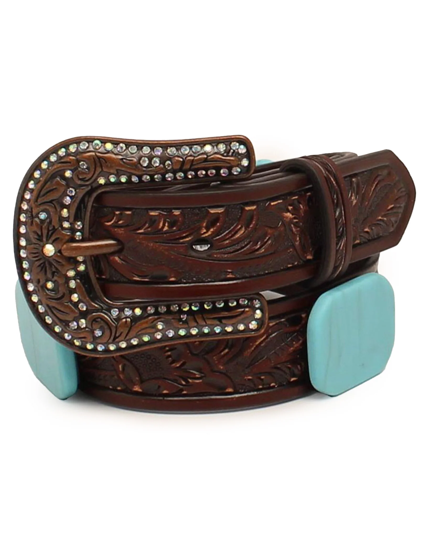 Girls' Embossed Western Belt