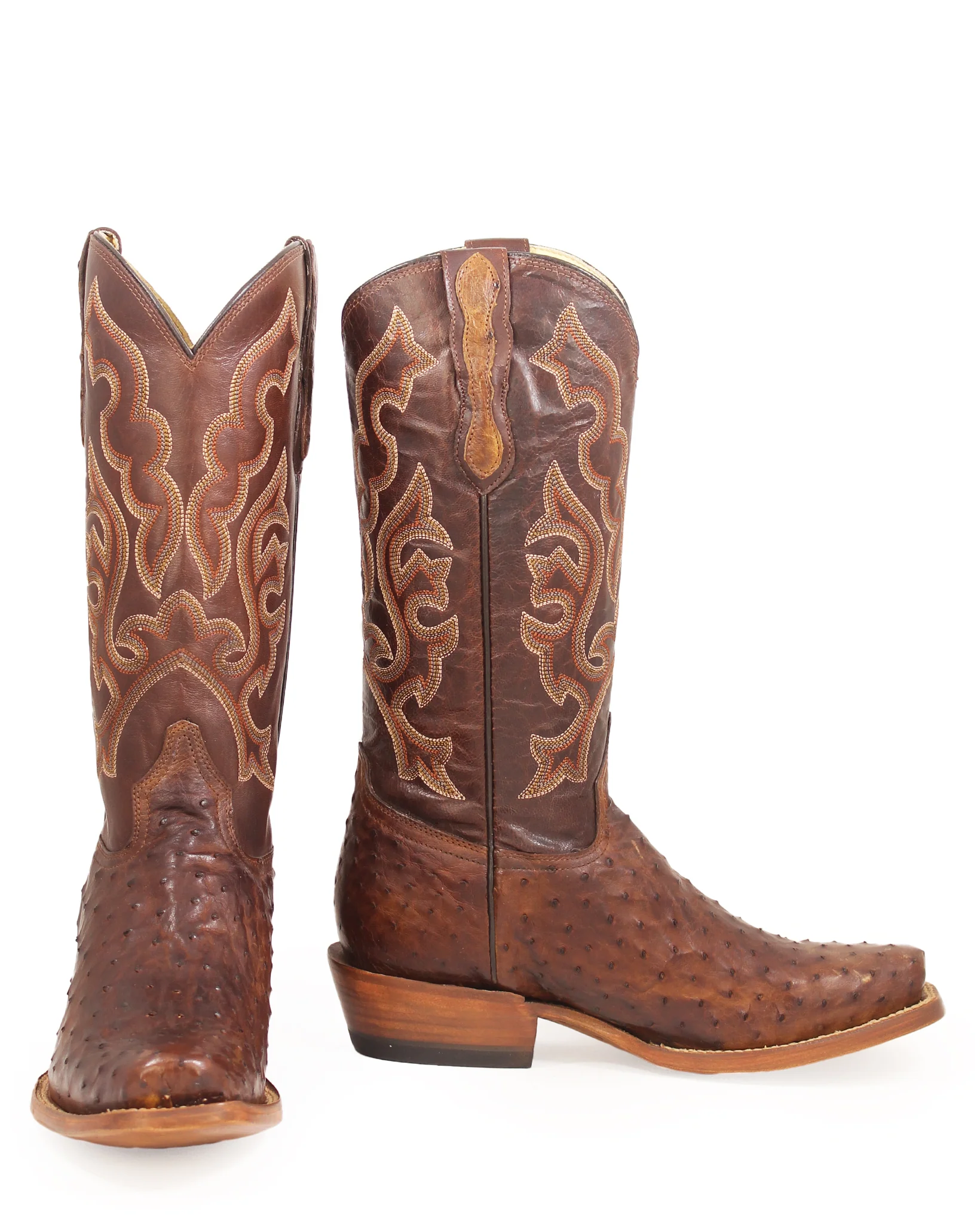 B0804 - Mens Western Boot Full Quill O - Image 9