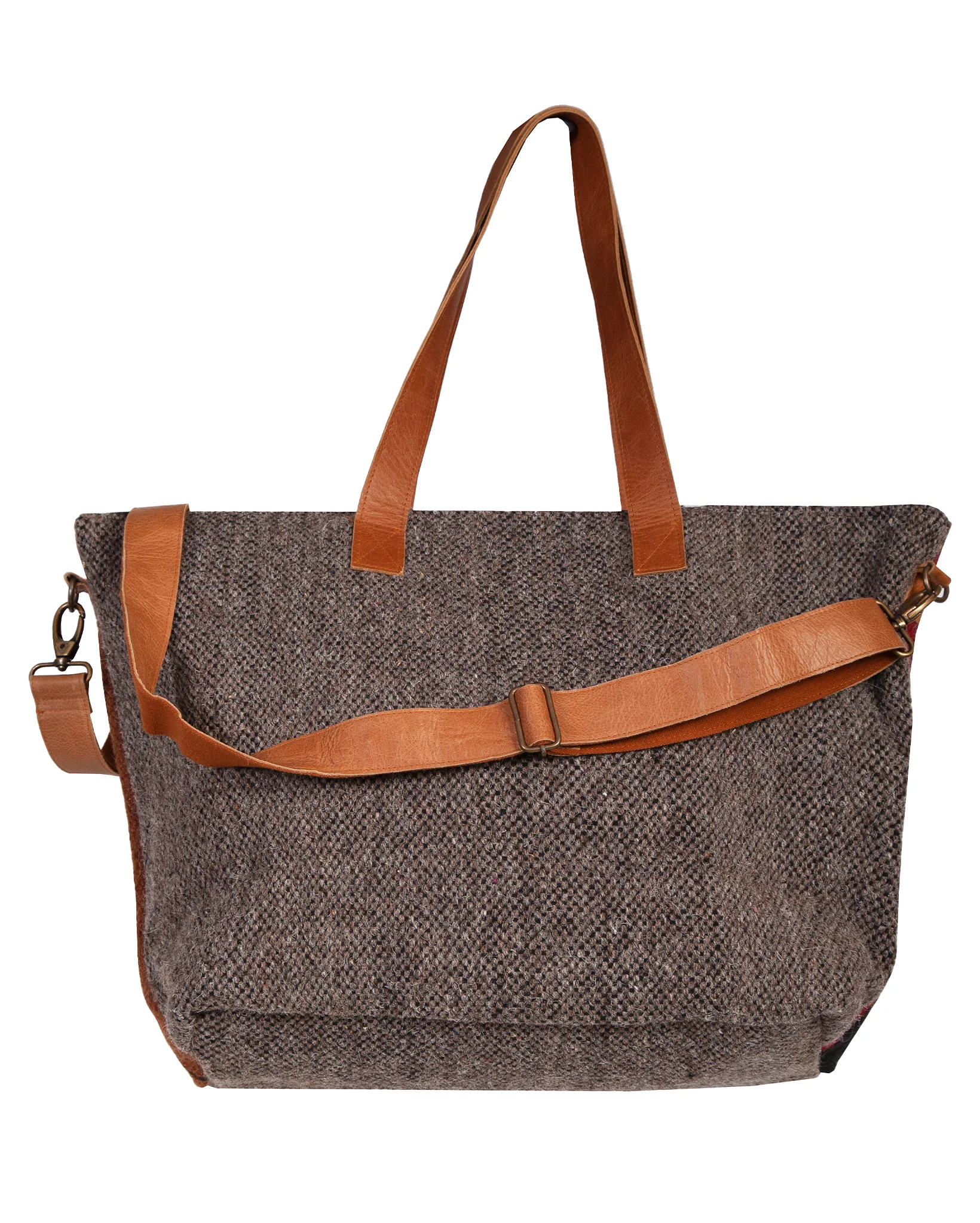 Women's Serape Wool Tote - Image 2