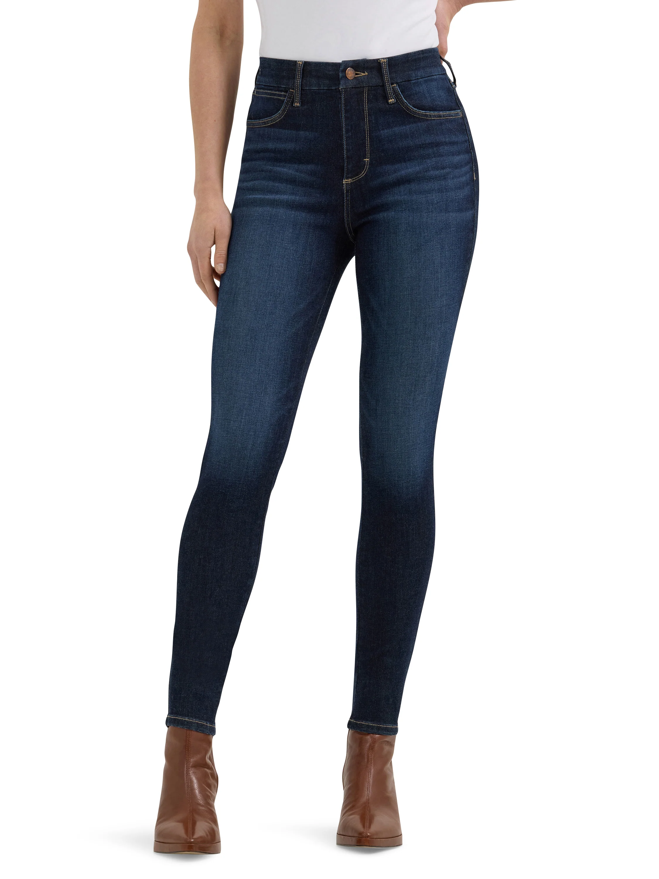 Women's Bespoke Skinny High Rise Jeans - Image 2