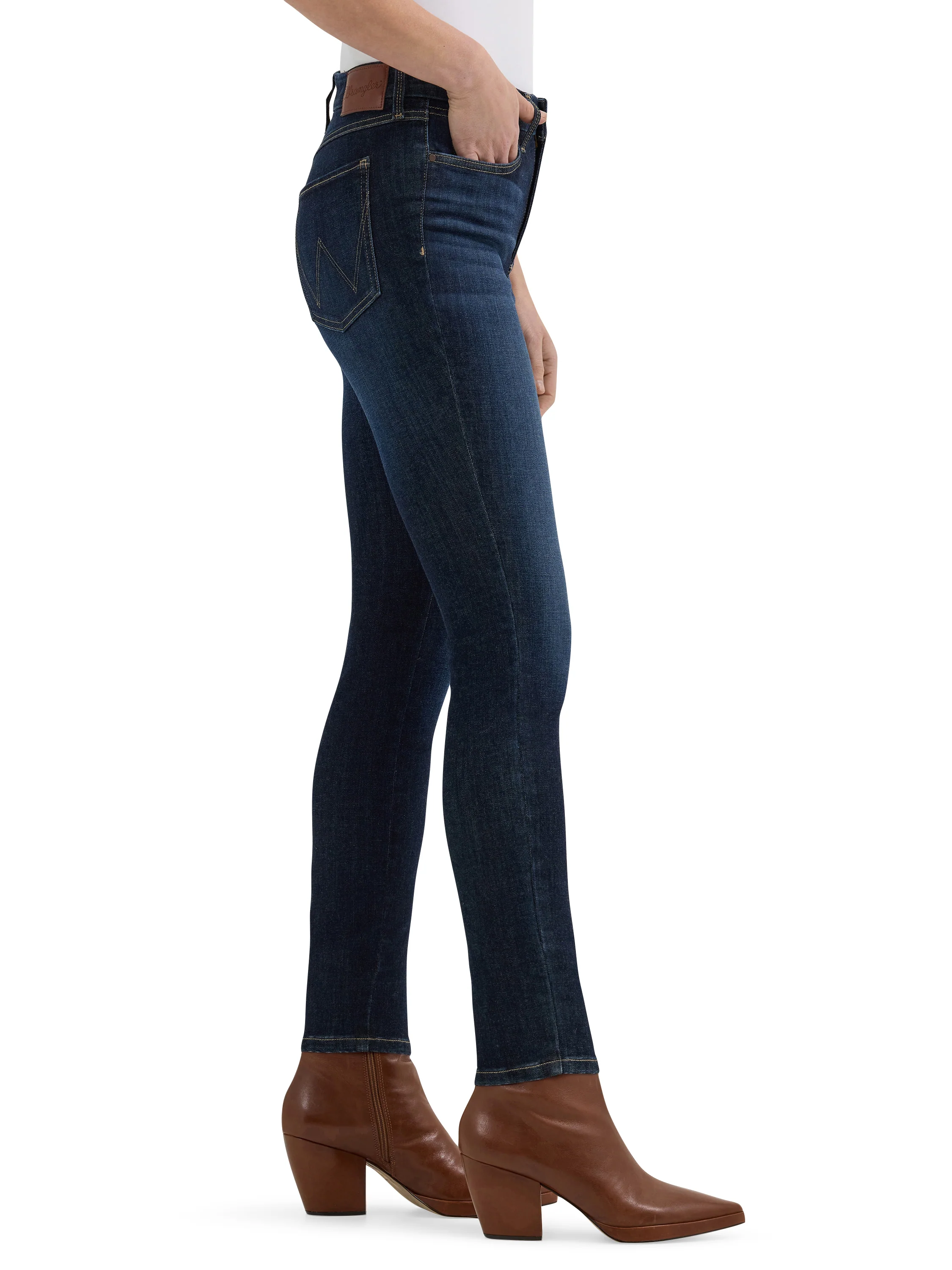 Women's Bespoke Skinny High Rise Jeans - Image 3