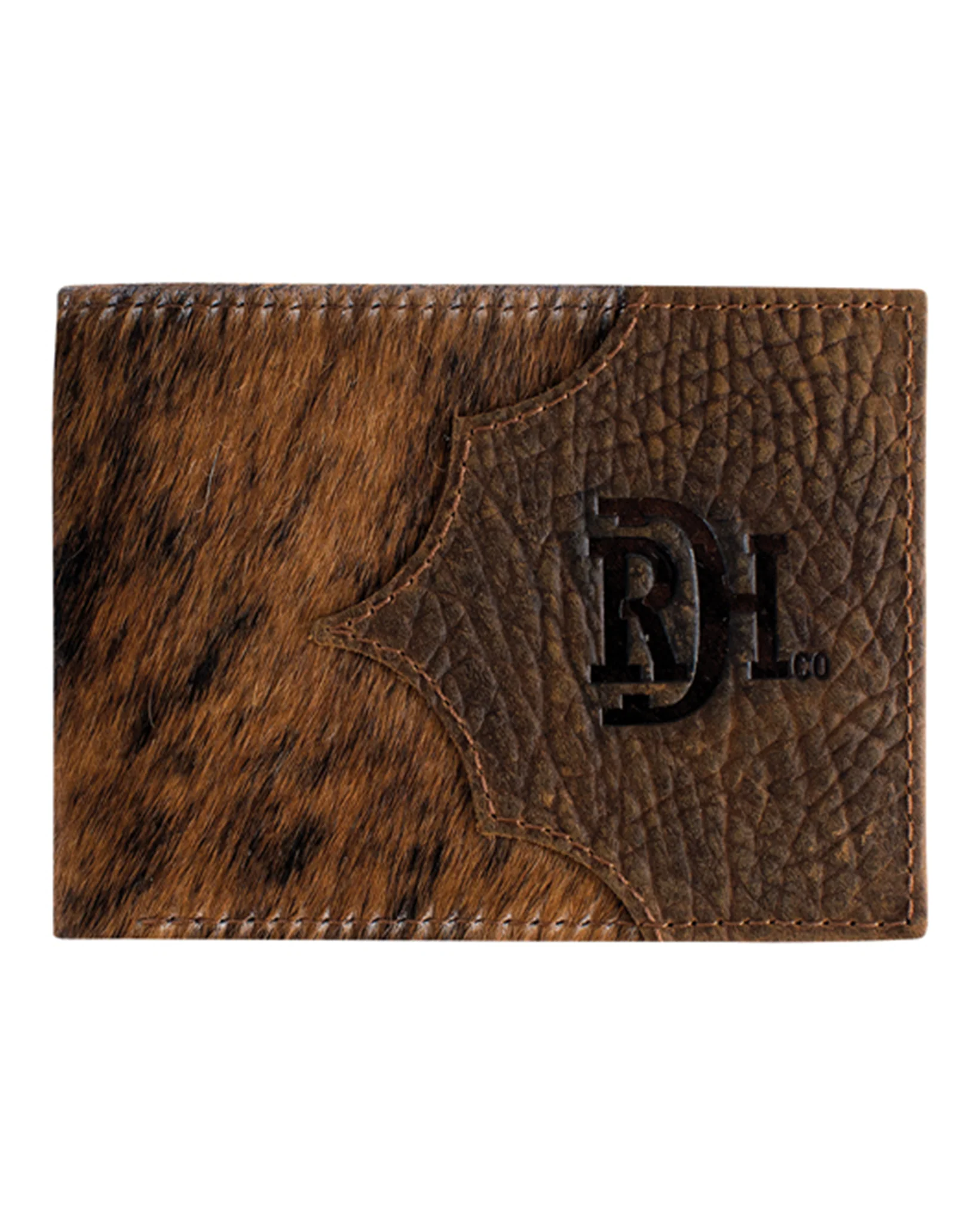 Hair On Leather Bifold Wallet