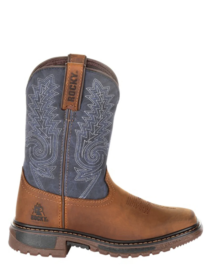 Big Kids' Ride FLX Western Boots - Image 2