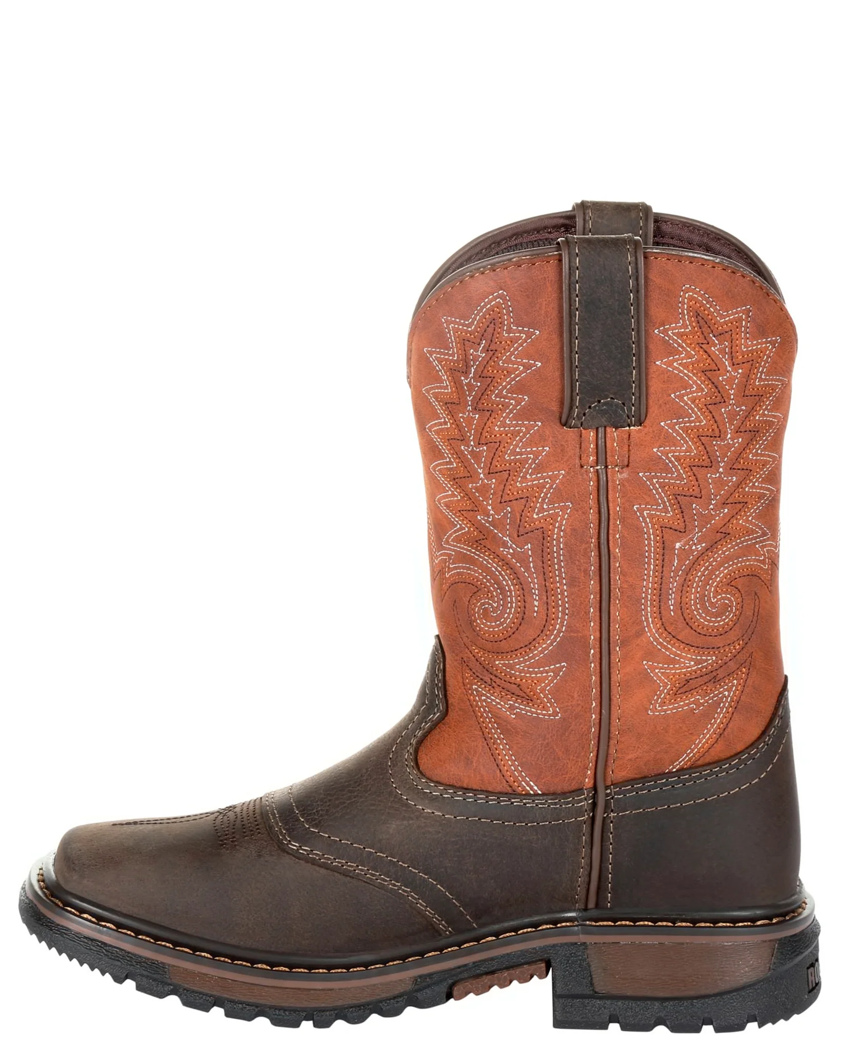 Big Kids' Ride FLX Western Boots - Image 4
