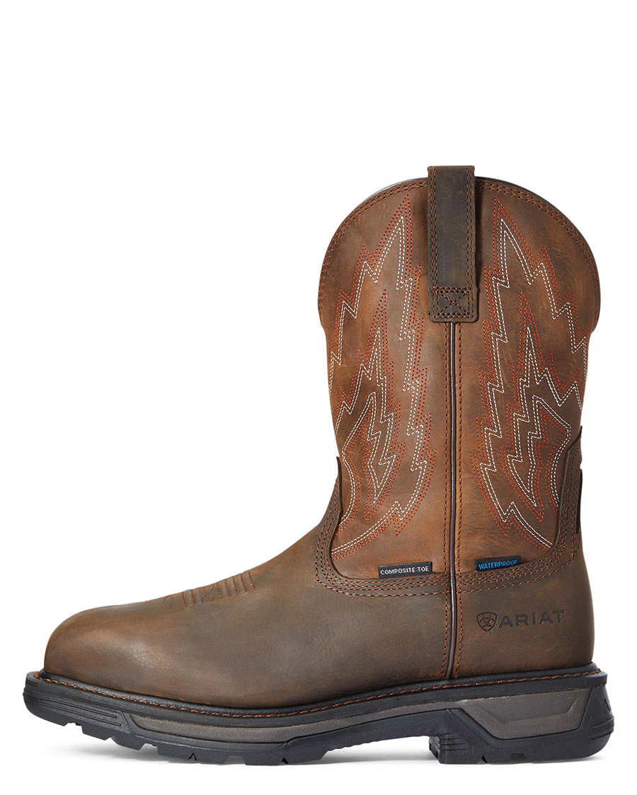 Men's Big Rig Waterproof Composite Toe Work Boots - Image 2