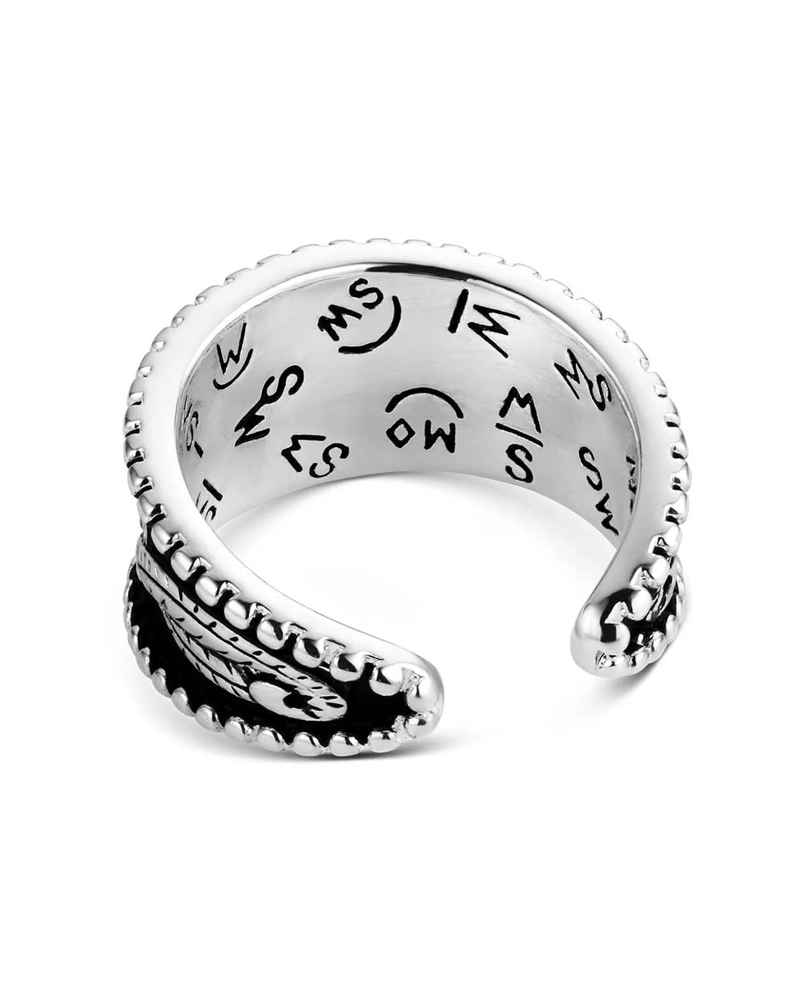 Blooming Scroll Ring - Rg6466 - Image 2