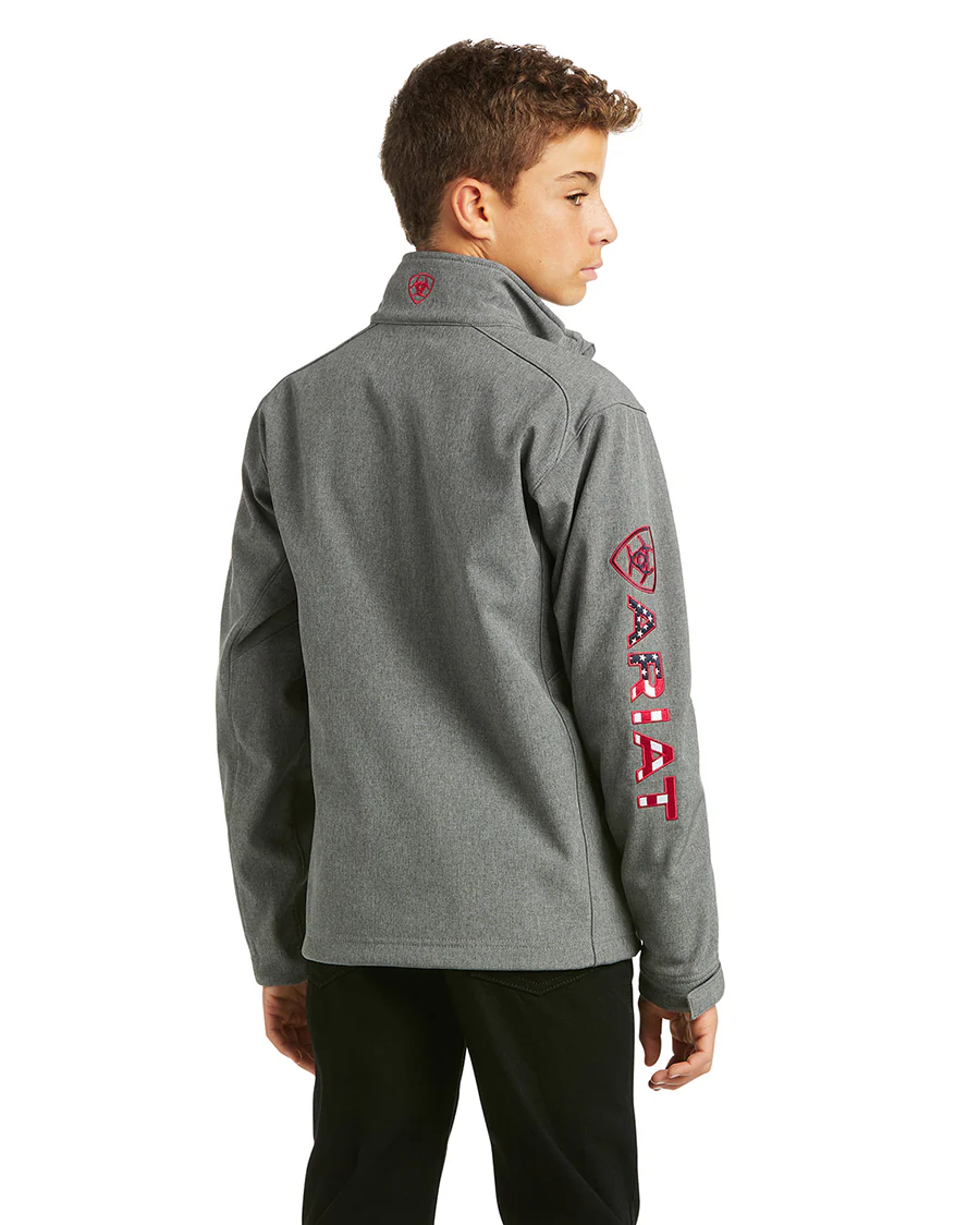 Boys' Logo 2.0 Softshell Jacket - Image 2
