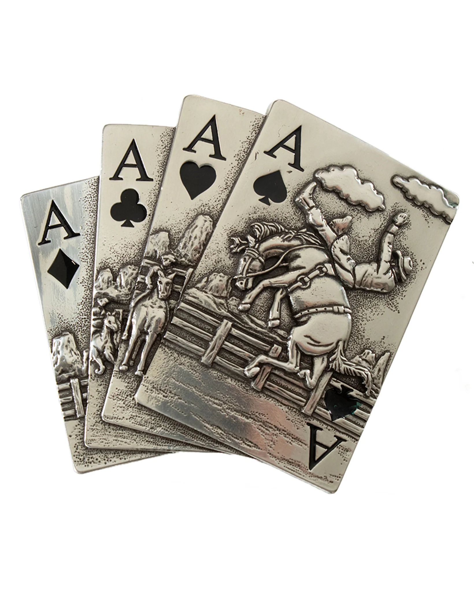 Bucking Bronco Belt Buckle