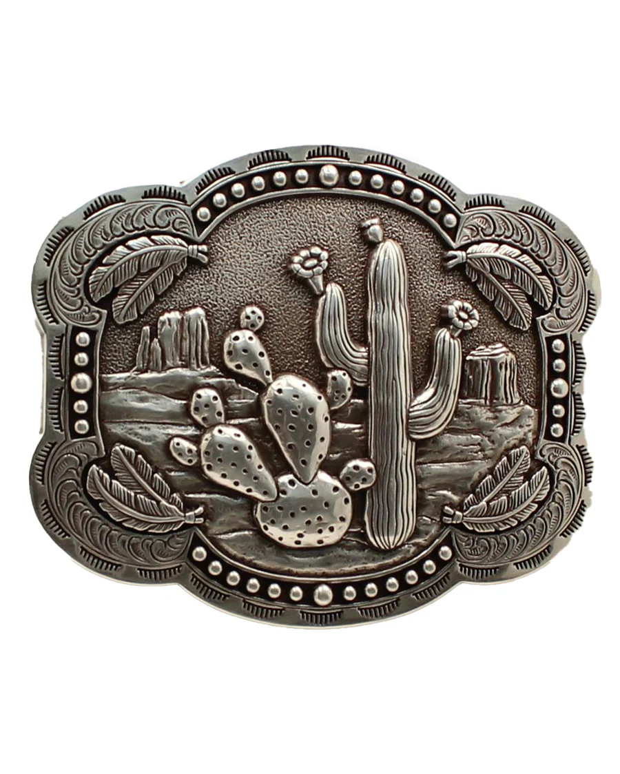 Women's Cactus Feathers Buckle