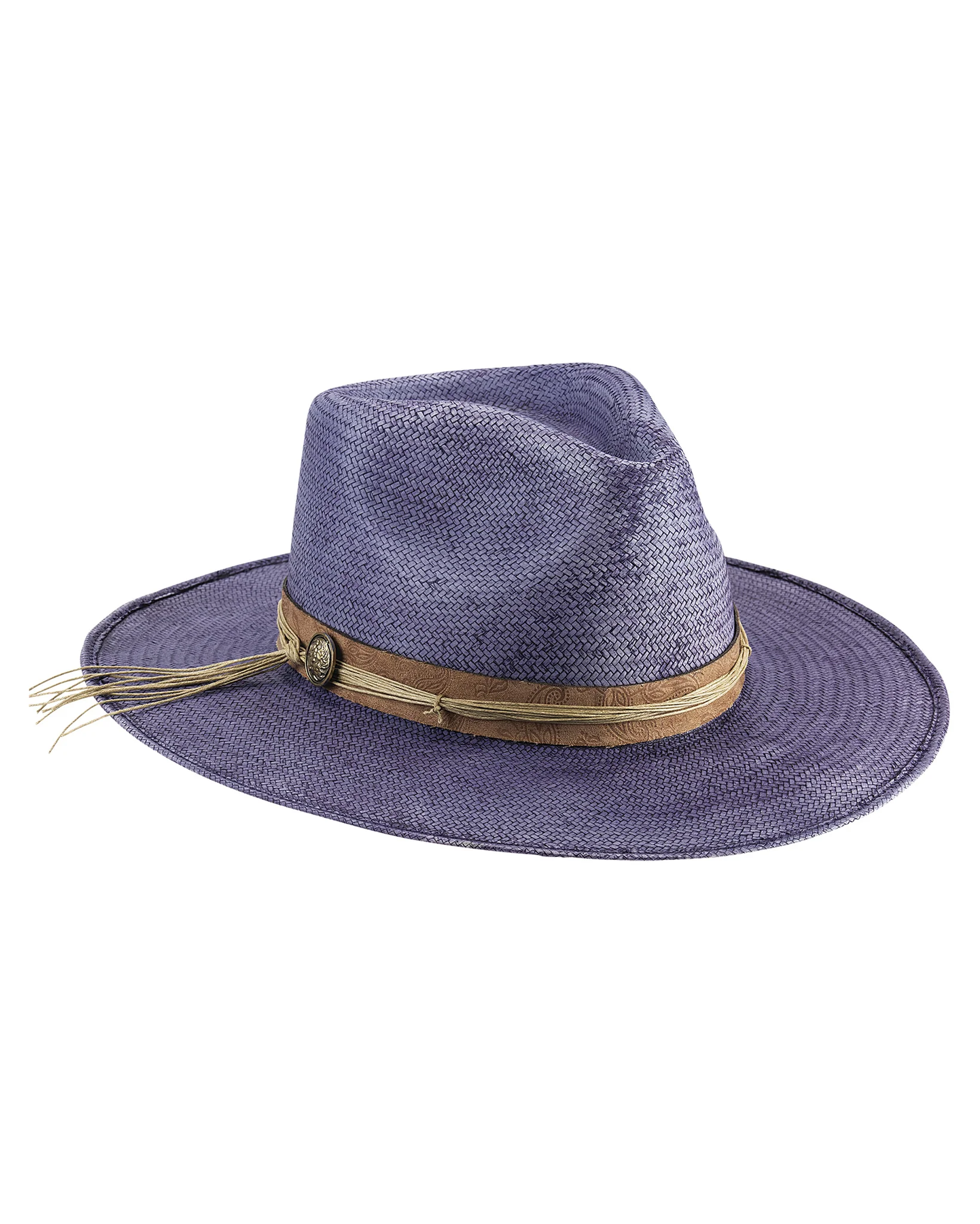 Oasis Violet Straw Hat