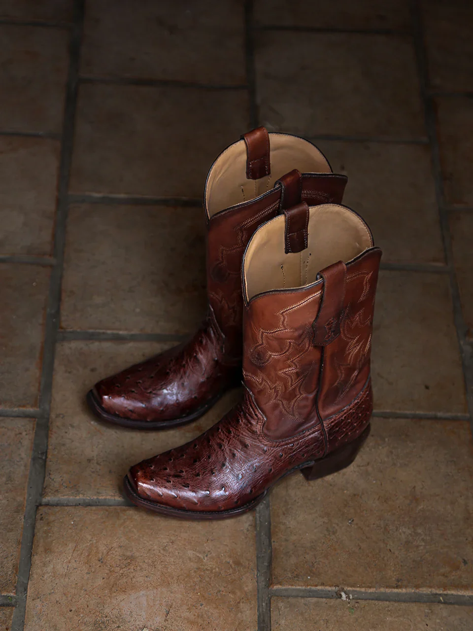 Men's Embroidered Exotic Western Boots - Image 2