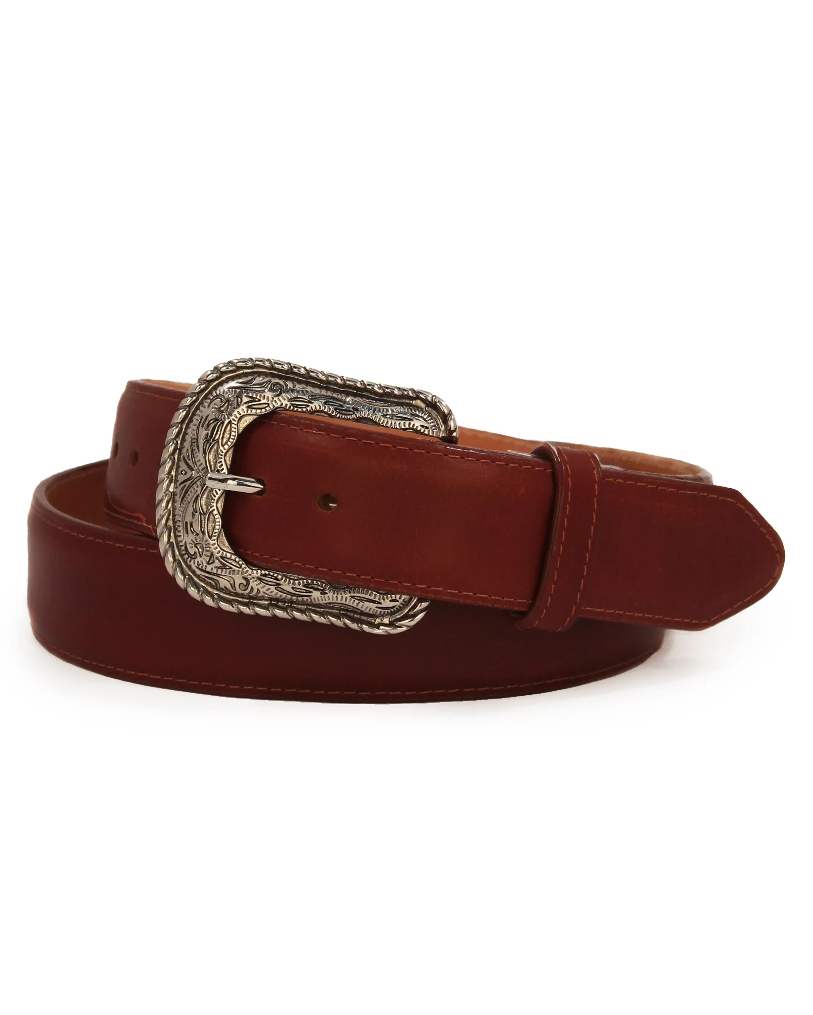Men's Leather Western Belt