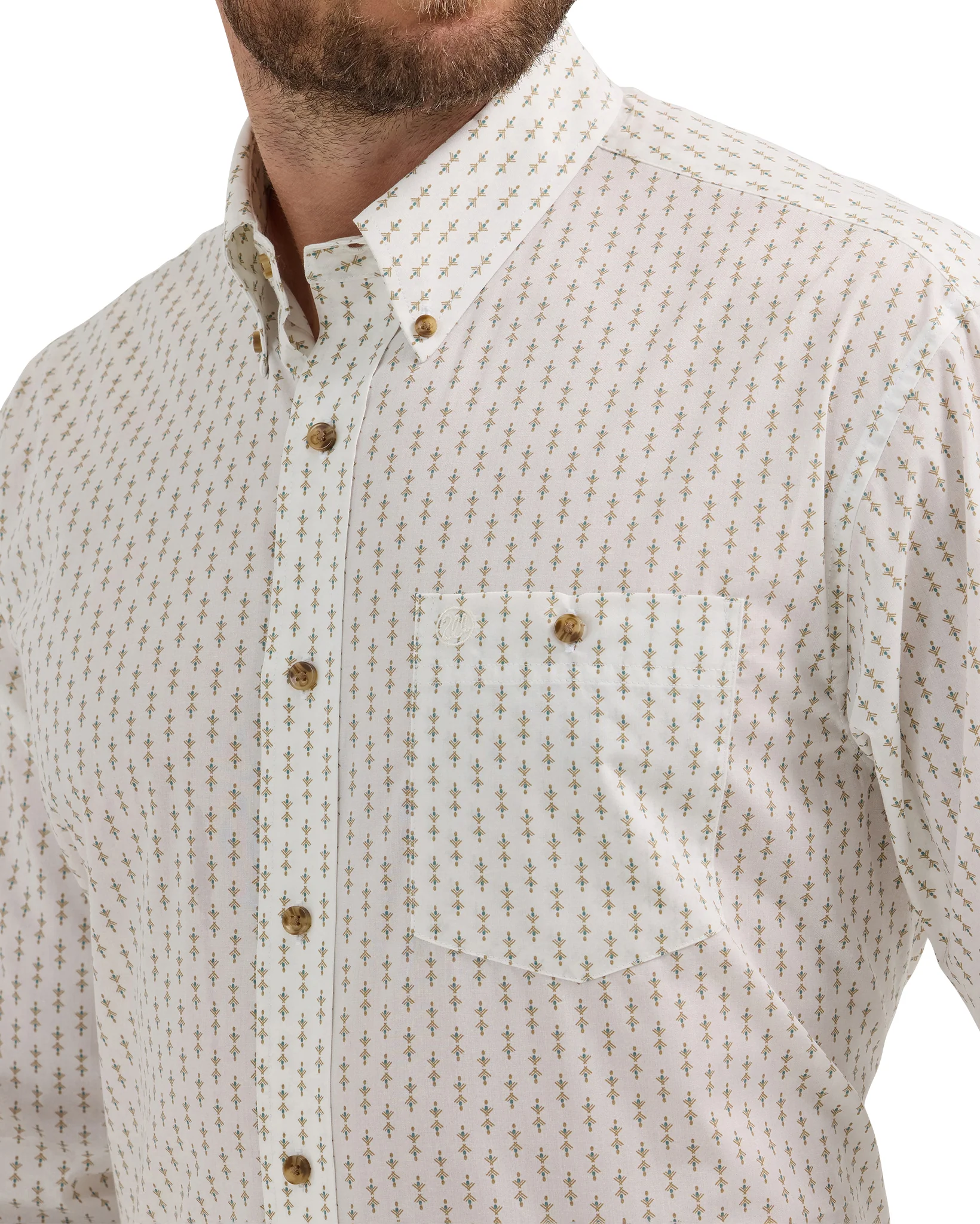 Men's Classic Relaxed Fit Long Sleeve Shirt - Image 3