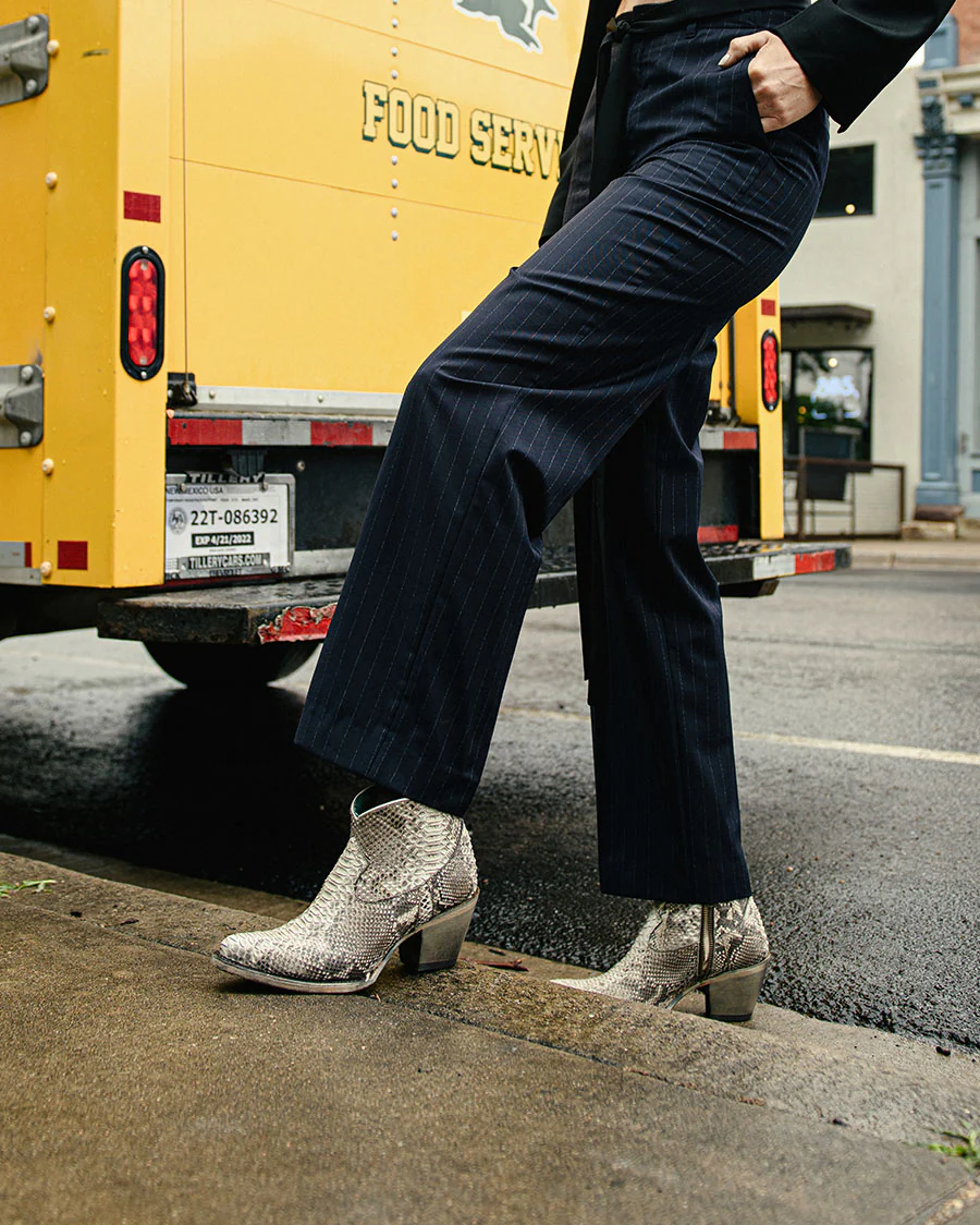 Women's Natural Western Booties - Image 2