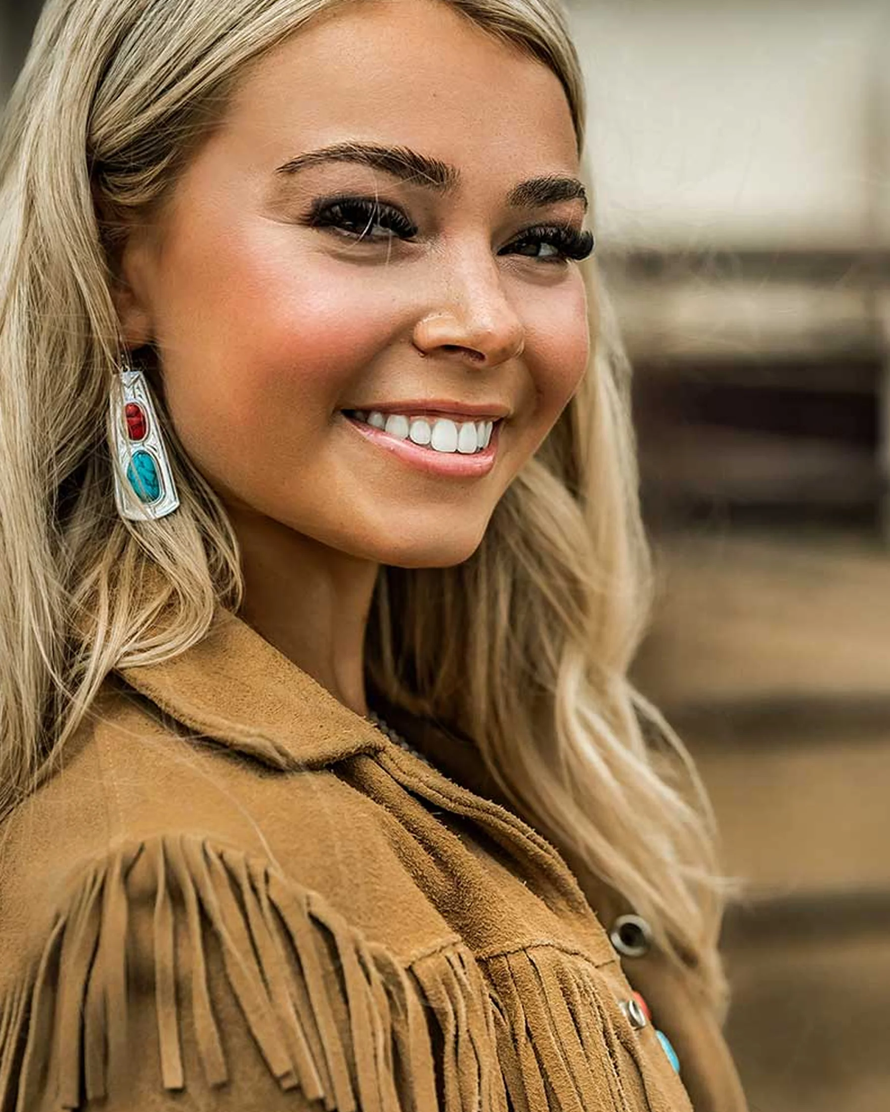 Women's Cowgirl Harmony Earrings - Image 2