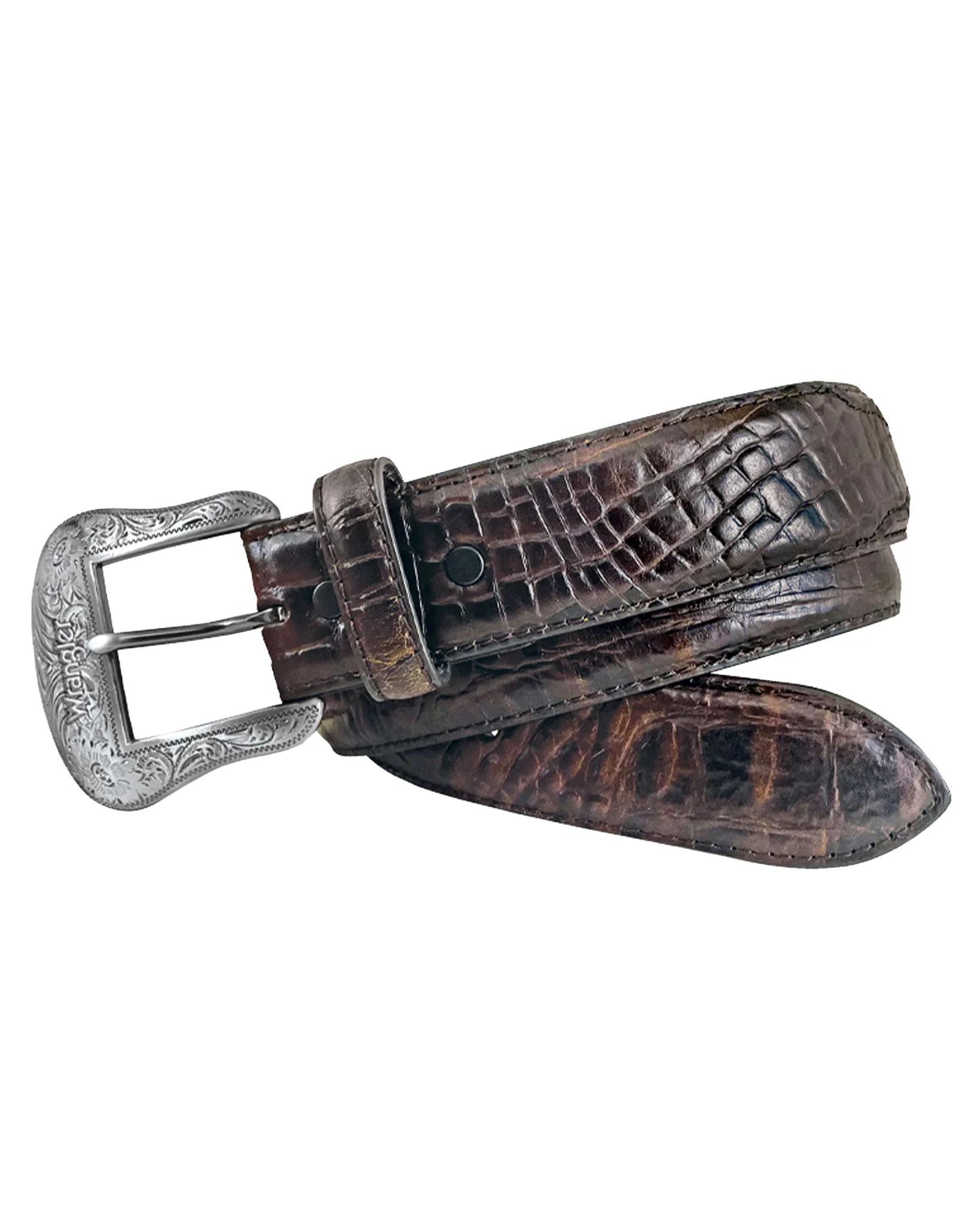 Crocodile Print Belt - 7704511-200