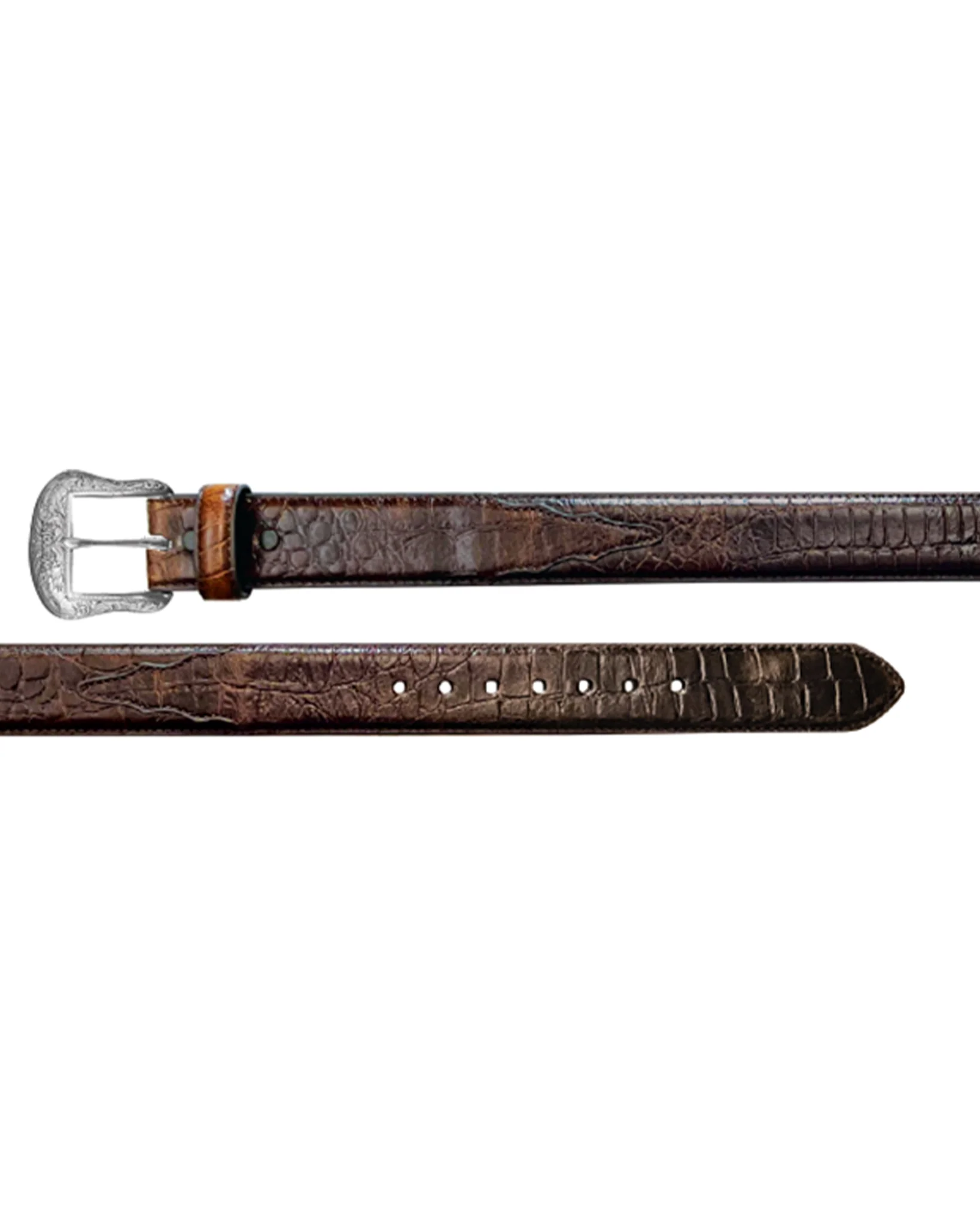Crocodile Print Belt - 7704511-200 - Image 2