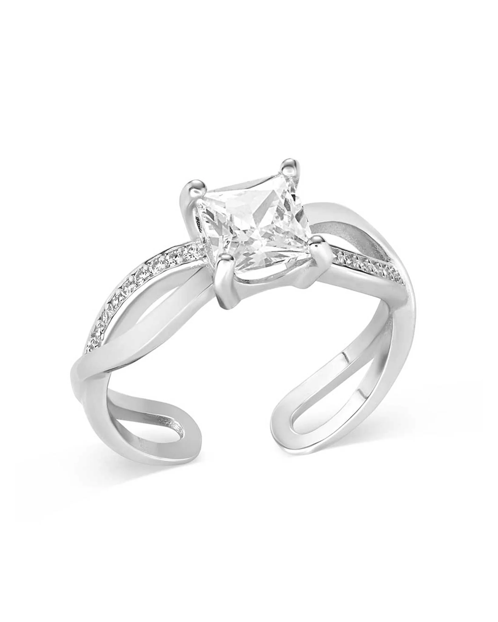 Dazzle And Delight Crystal Ring