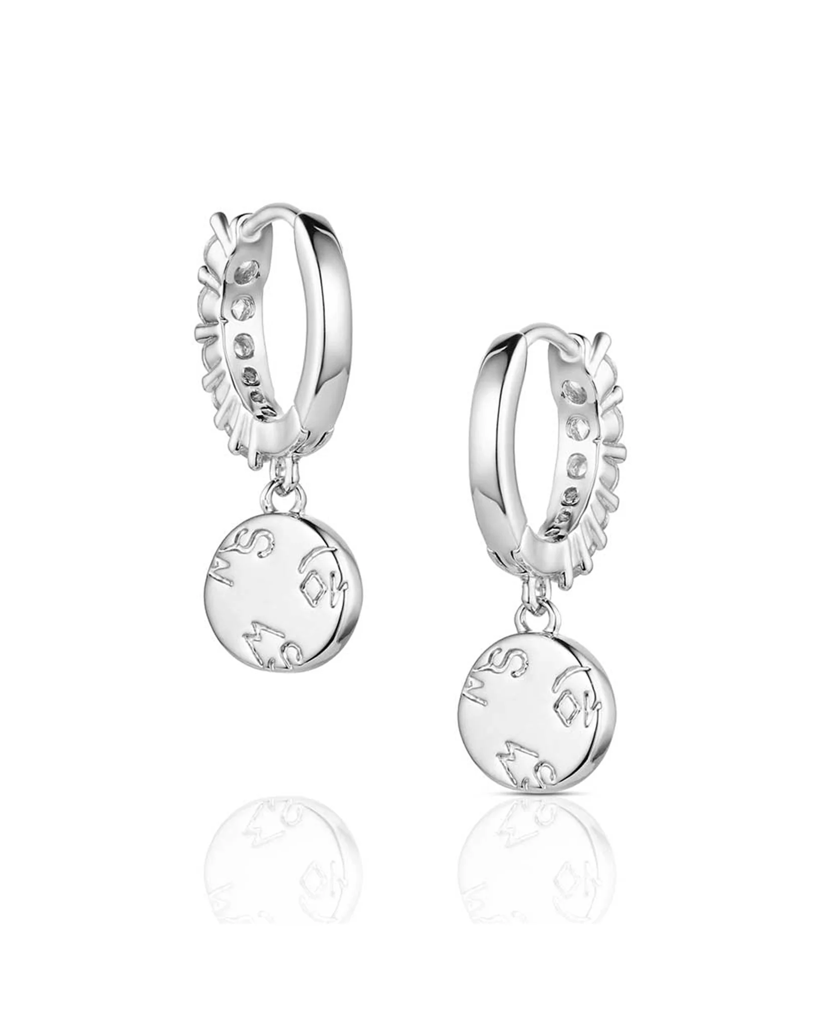 Desert Moonlight Turquoise Earrings - Er6482 - Image 2