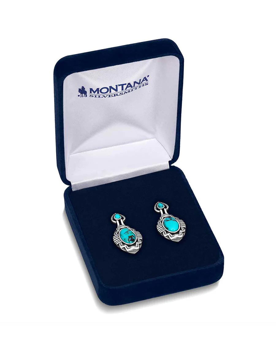 Women's Blue Mesa Turquoise Earrings - Image 3