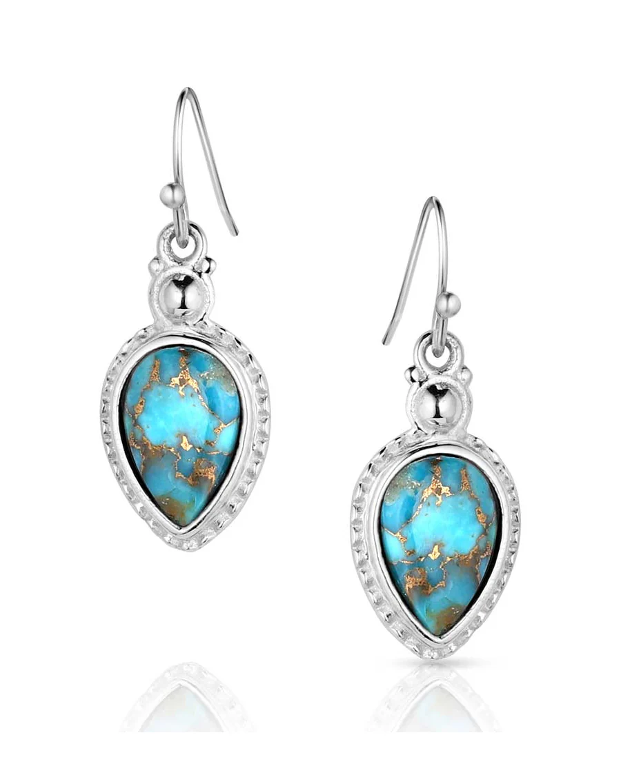 Women's Expression of the West Turquoise Earrings