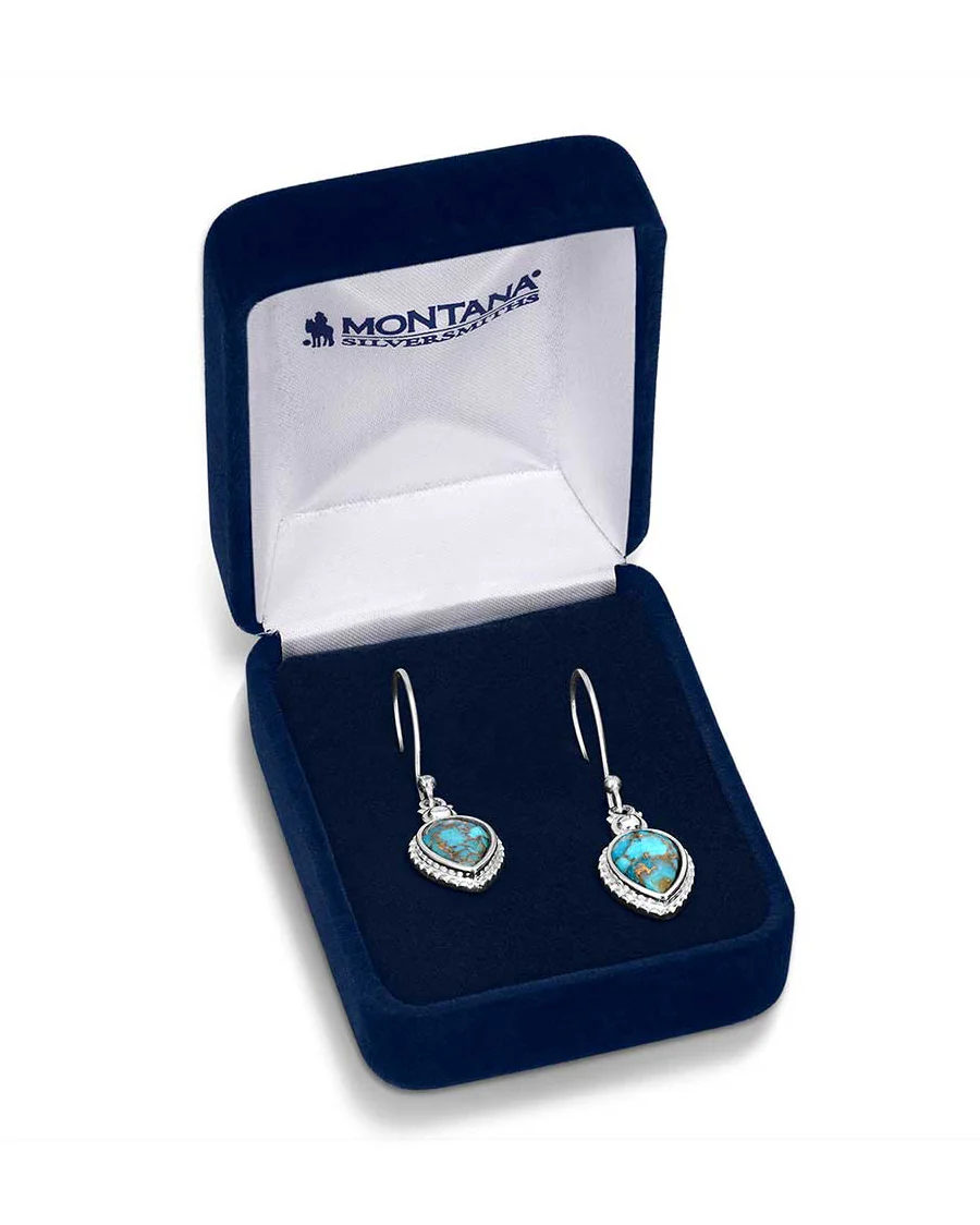Women's Expression of the West Turquoise Earrings - Image 3