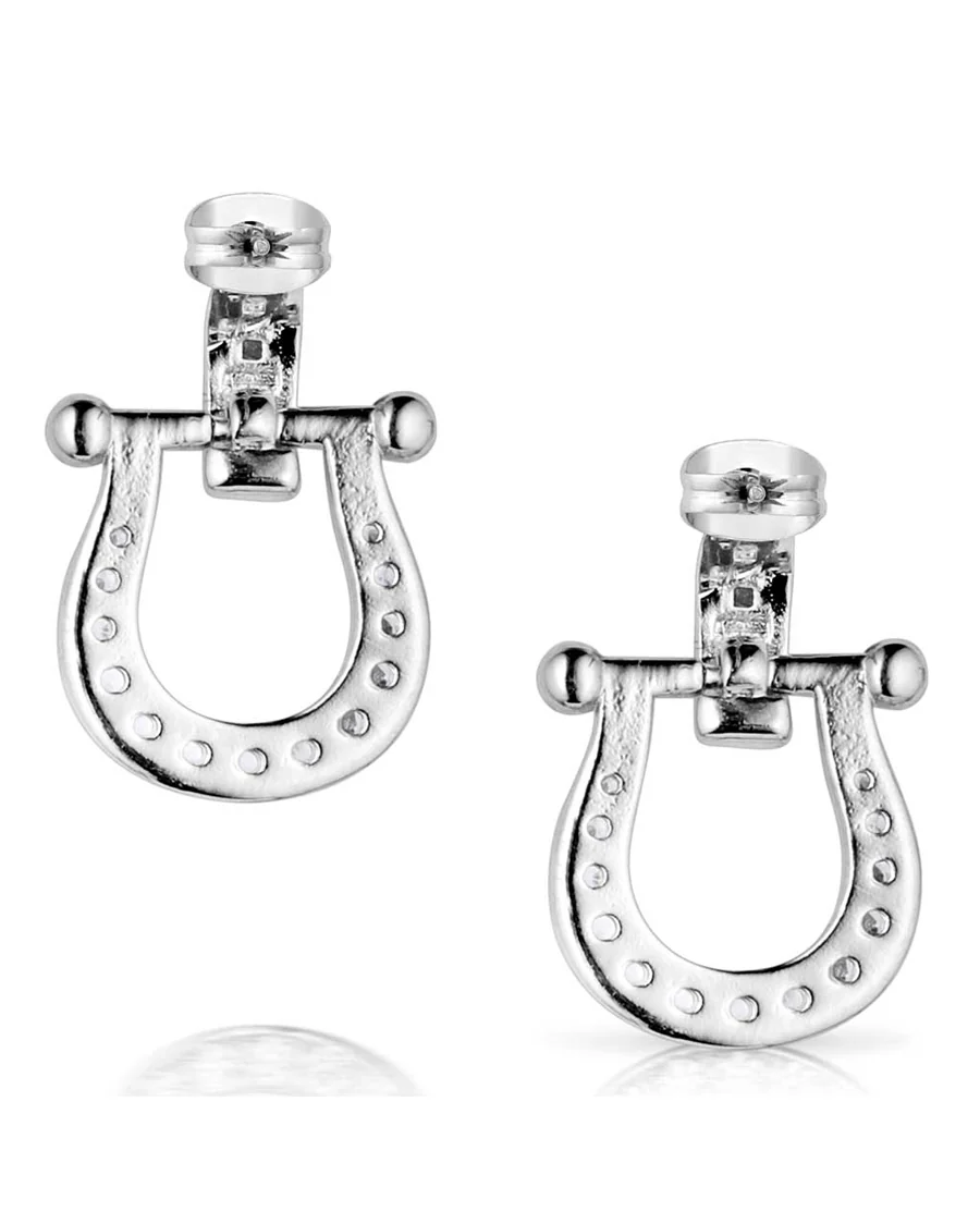 Women's Ride in Style Crystal Earrings - Image 2