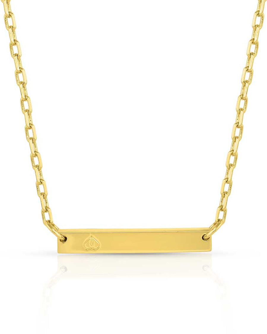 Women's Fearless Faith Bar Necklace - Image 2