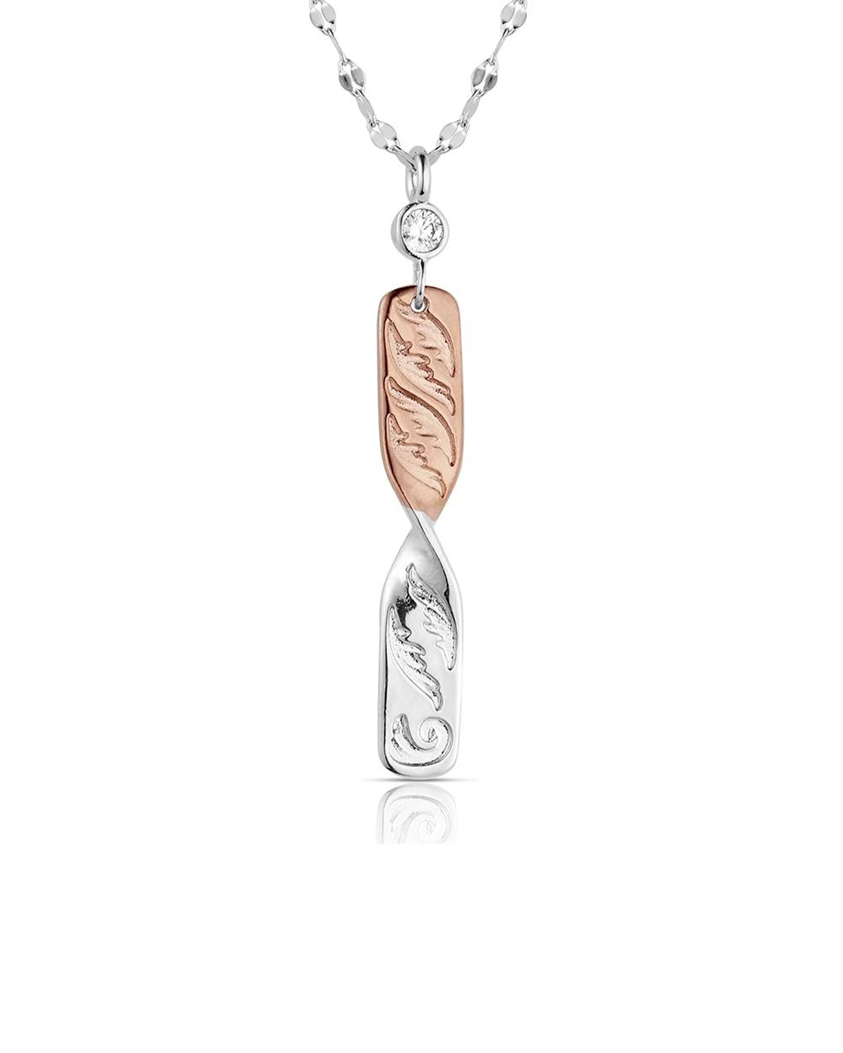Flatland Twister Necklace - Nc6462