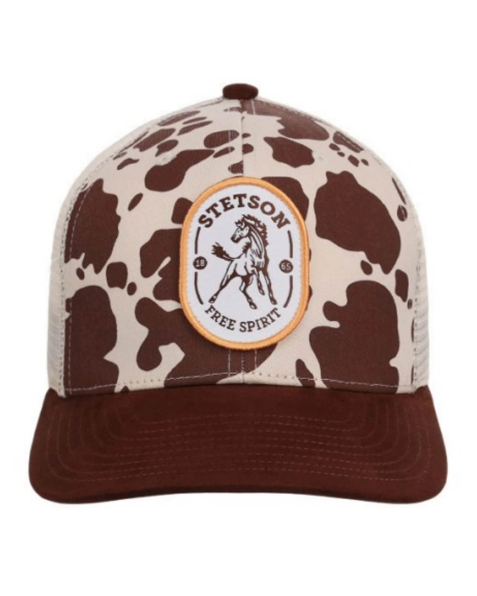 Free Spirit Woven Label Patch Ball Cap