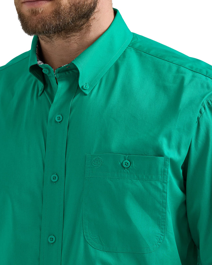 Men's George Strait One Pocket Long Sleeve Shirt - Image 4